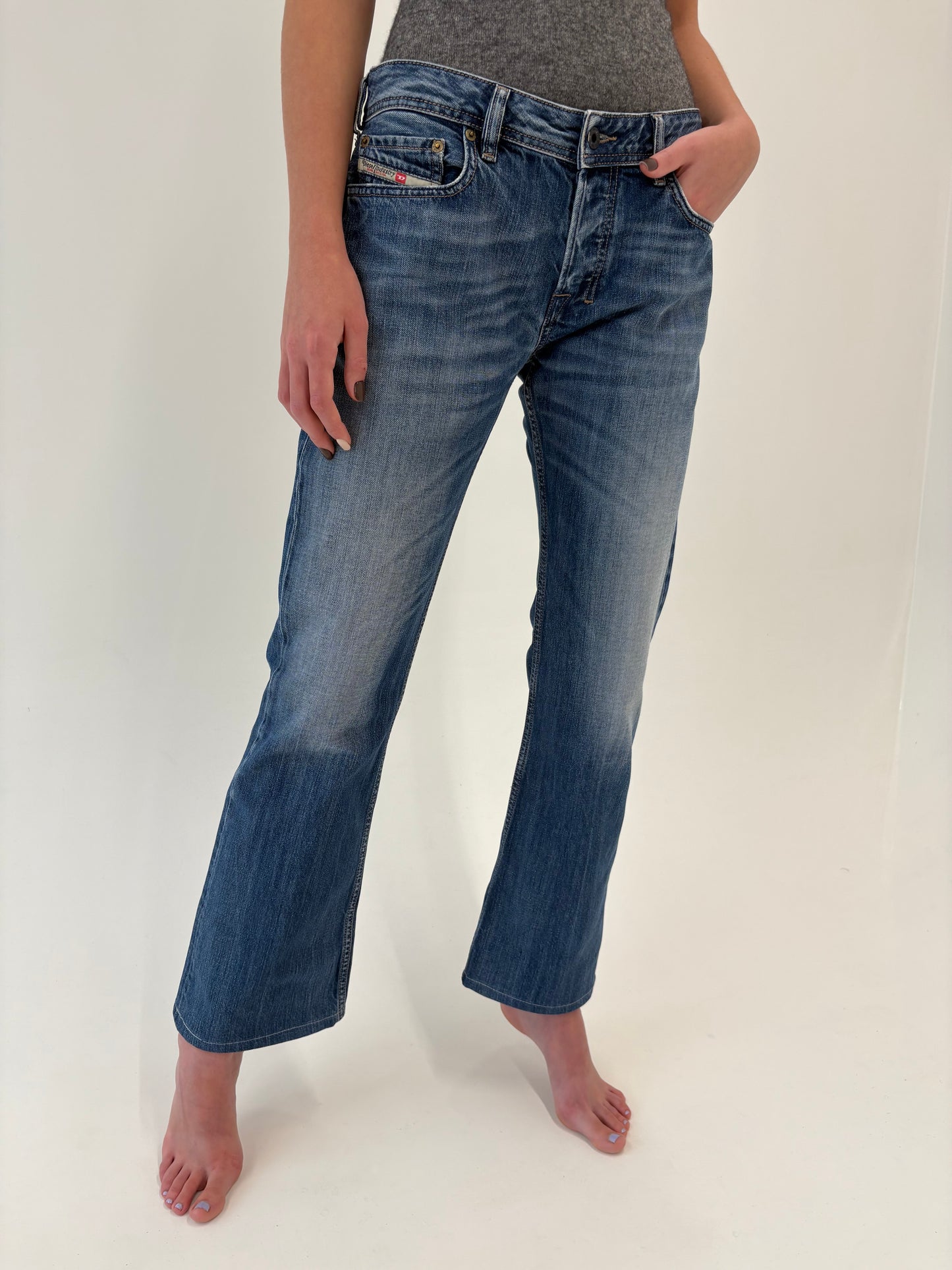 Jeans luxury Diesel evazat clasic wash