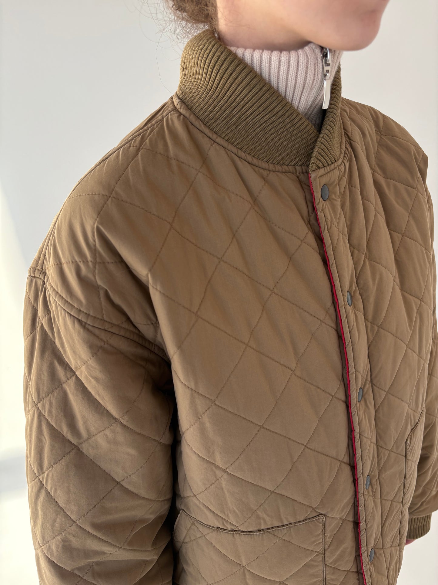 Geacă matlasata Ralph Lauren camel