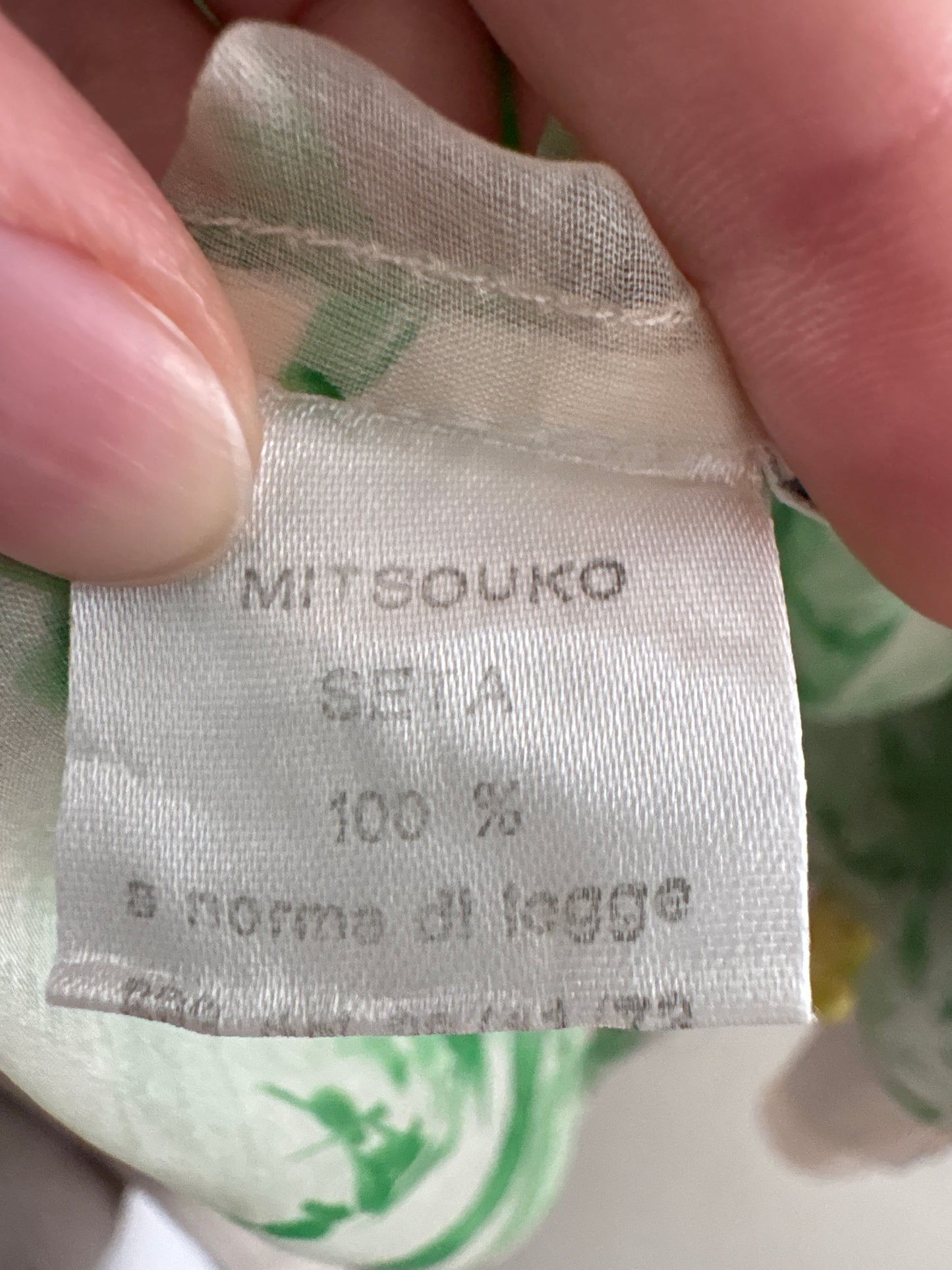Cămașa italiană din organza de mătase naturală în croi oversized
