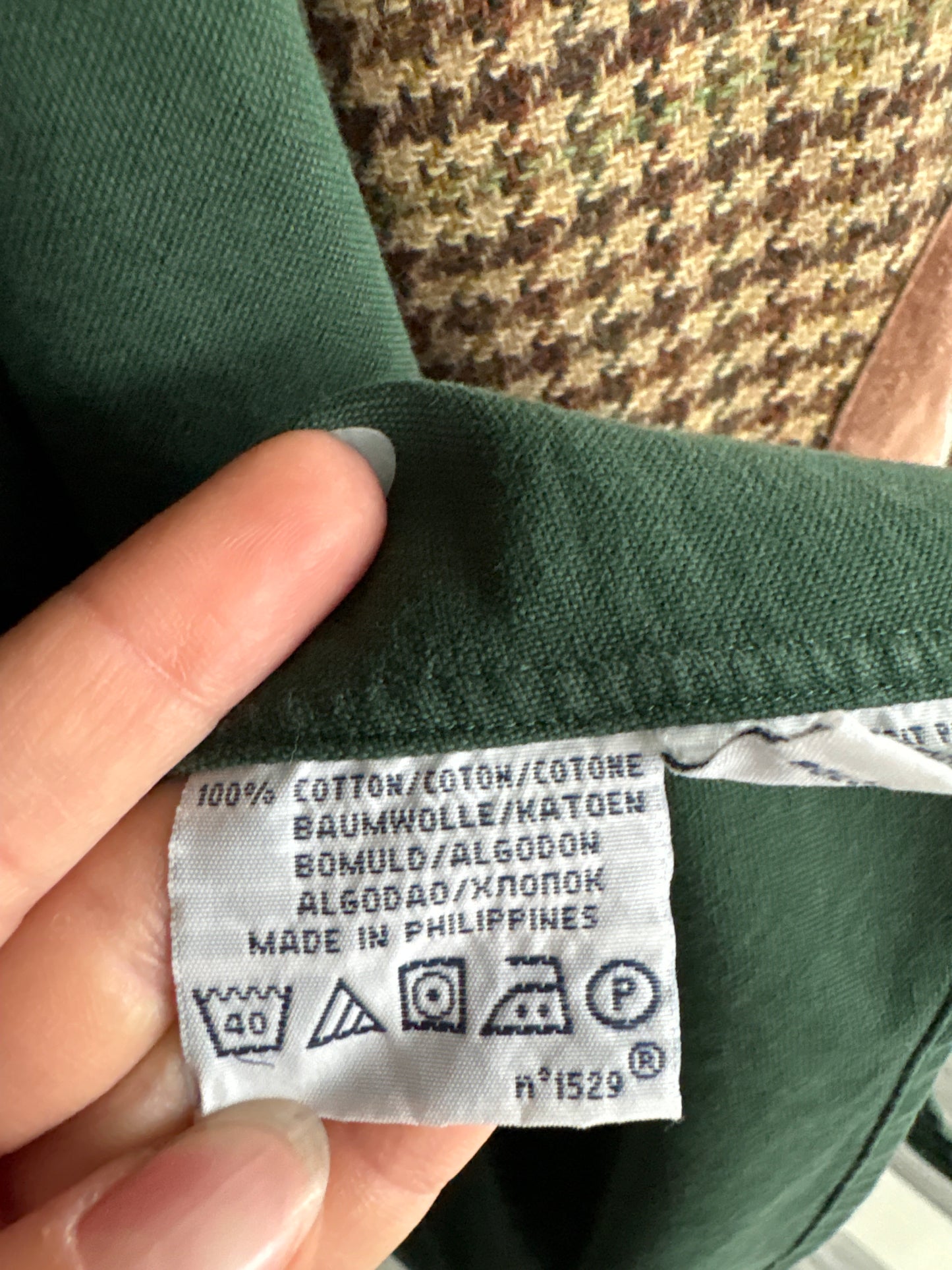 Cămașa sport Ralph Lauren din poplin gros de bumbac forest green