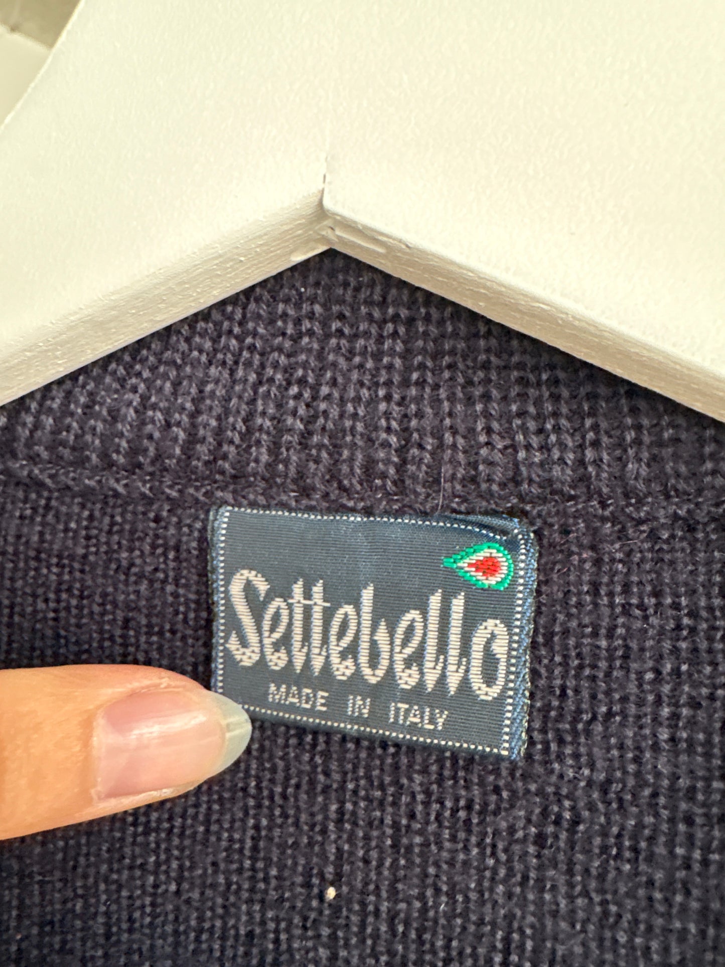 Sacou super premium italian din jerse de lana extrafina de gramaj mare cu închidere dublă