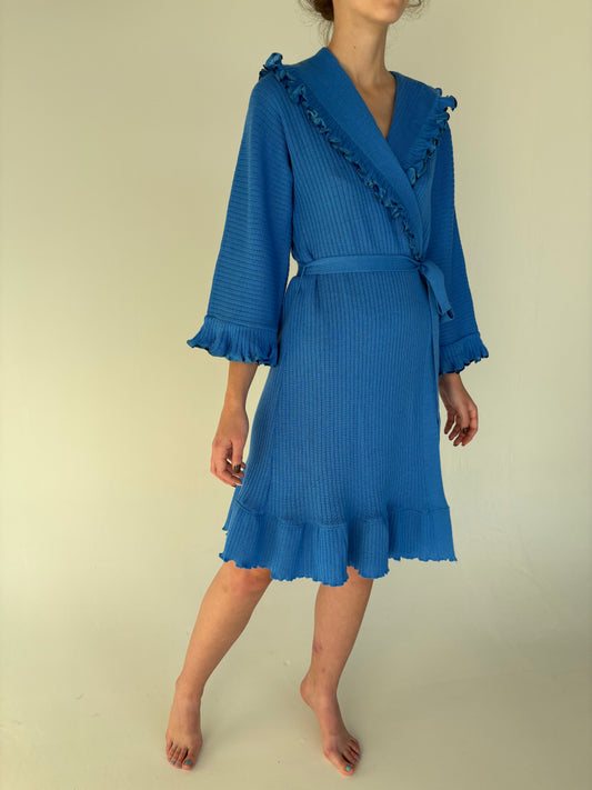 Halat high end italian din lana extrafina ribbed