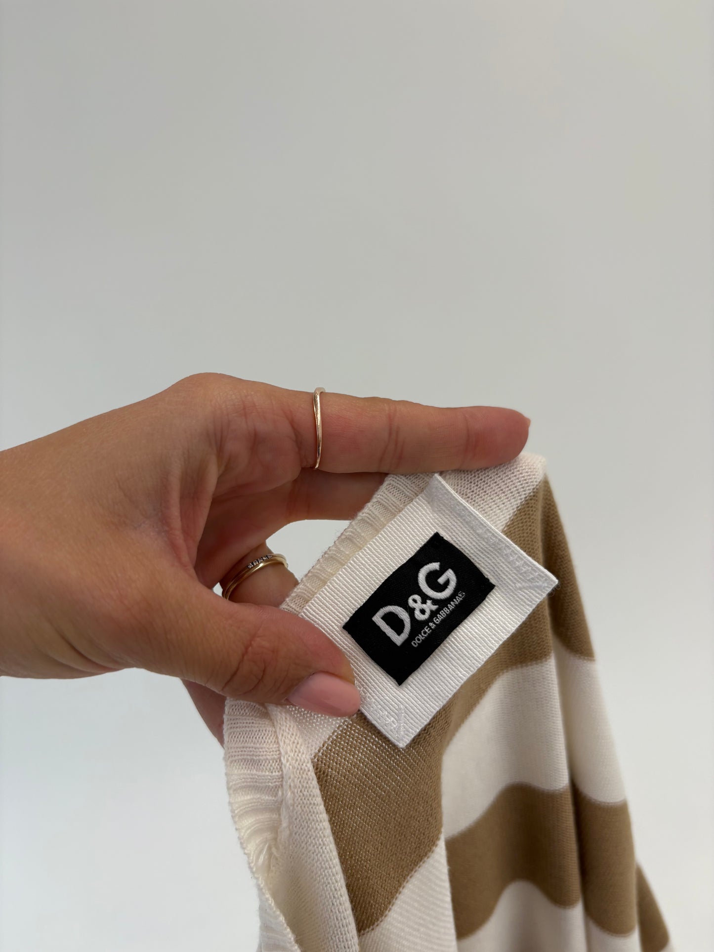Bluză Dolce & Gabbana din jerse de mătase natural, modal și bumbac