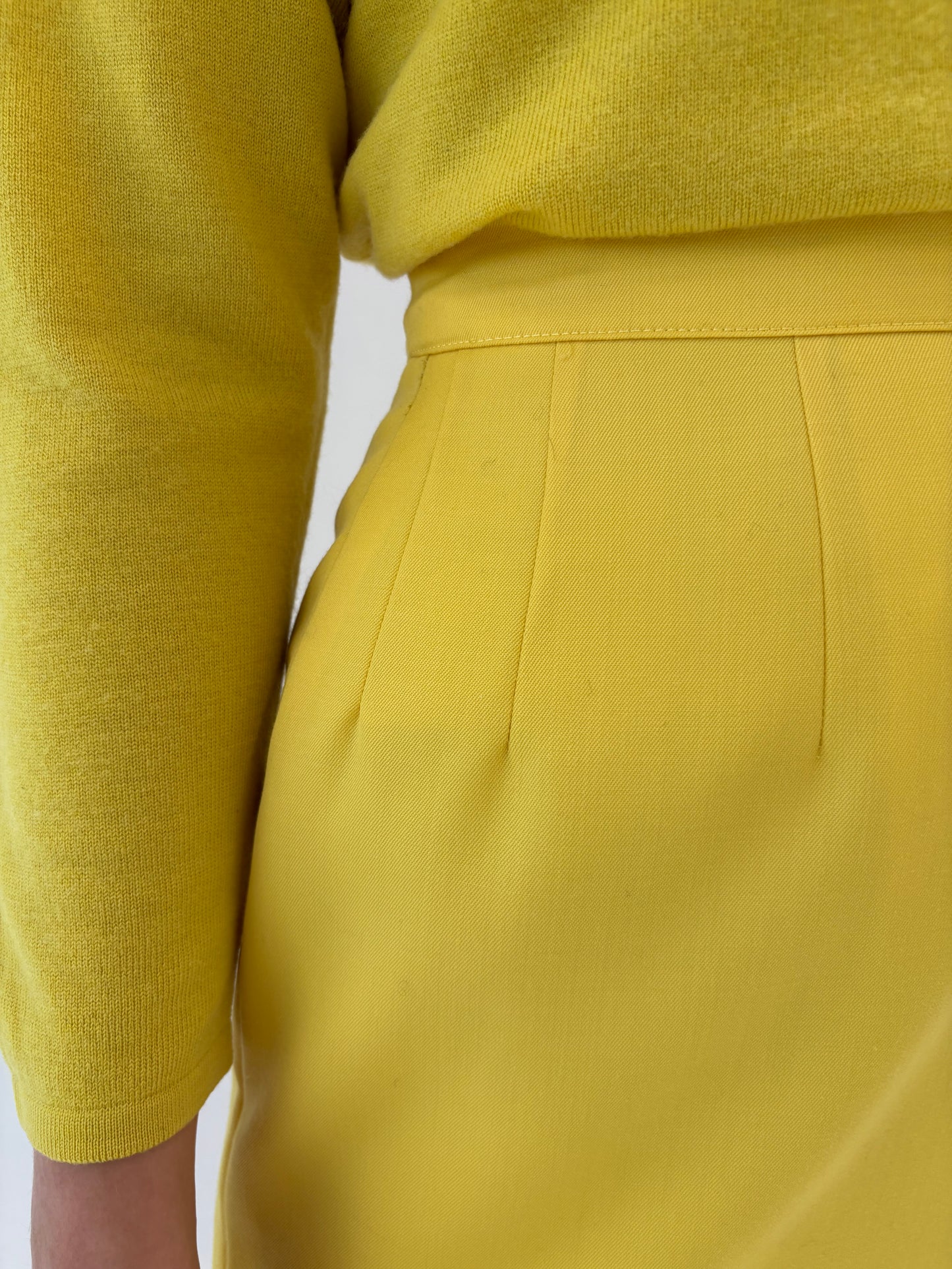 Fustă Max & Co by Max Mara conică cu talie ultra înaltă din lana extrafina