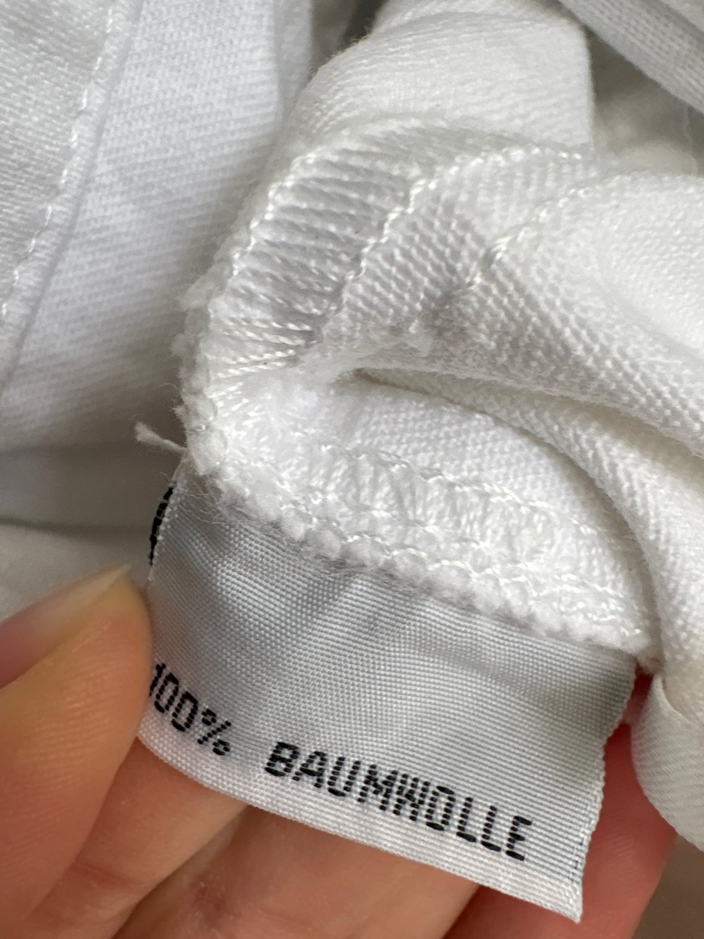 Pantaloni vintage capri din bumbac cu talie elastică