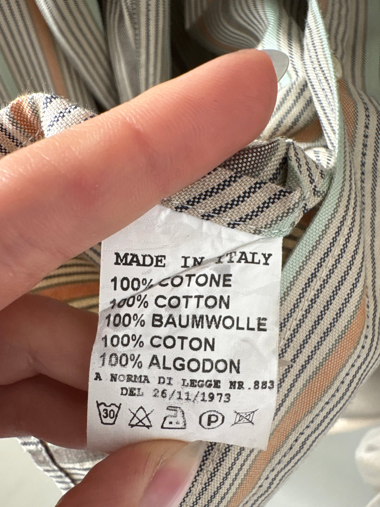 Cămașa premium italiană din poplin gros excepțional texturat de bumbac
