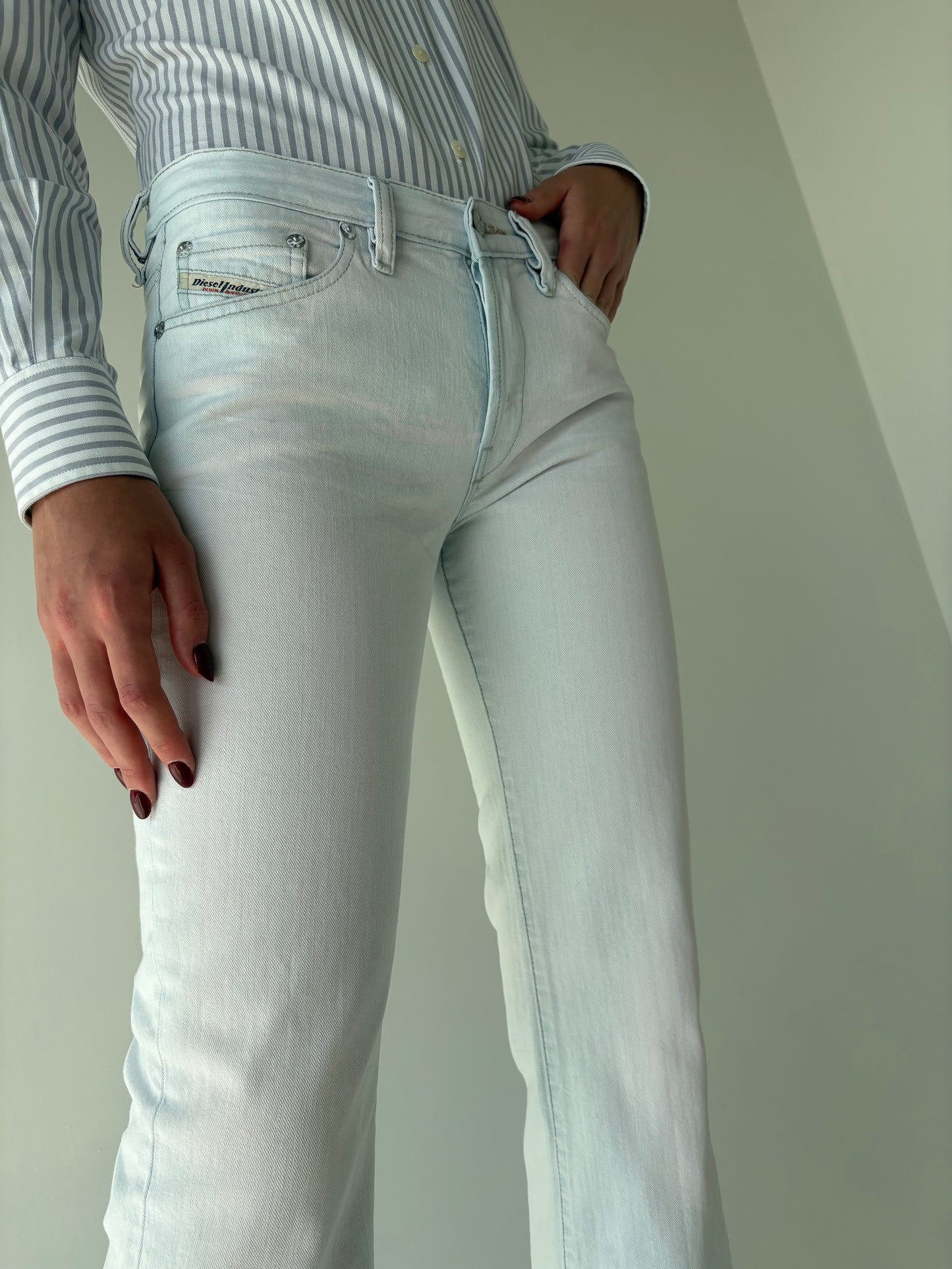 Jeans vinatge luxury Diesel evazați light wash