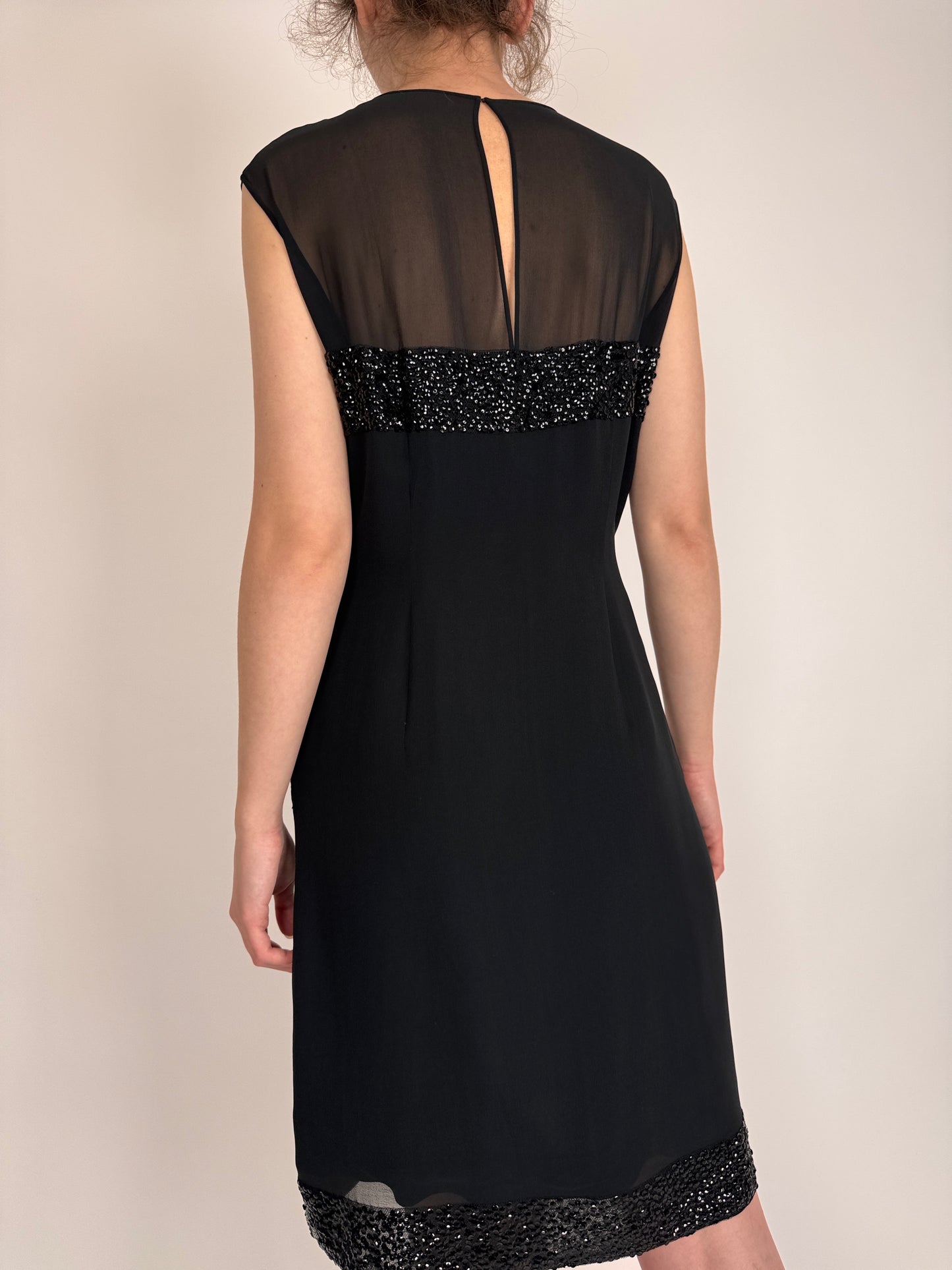 LBD vintage de colecție din anii 60 din mătase naturală