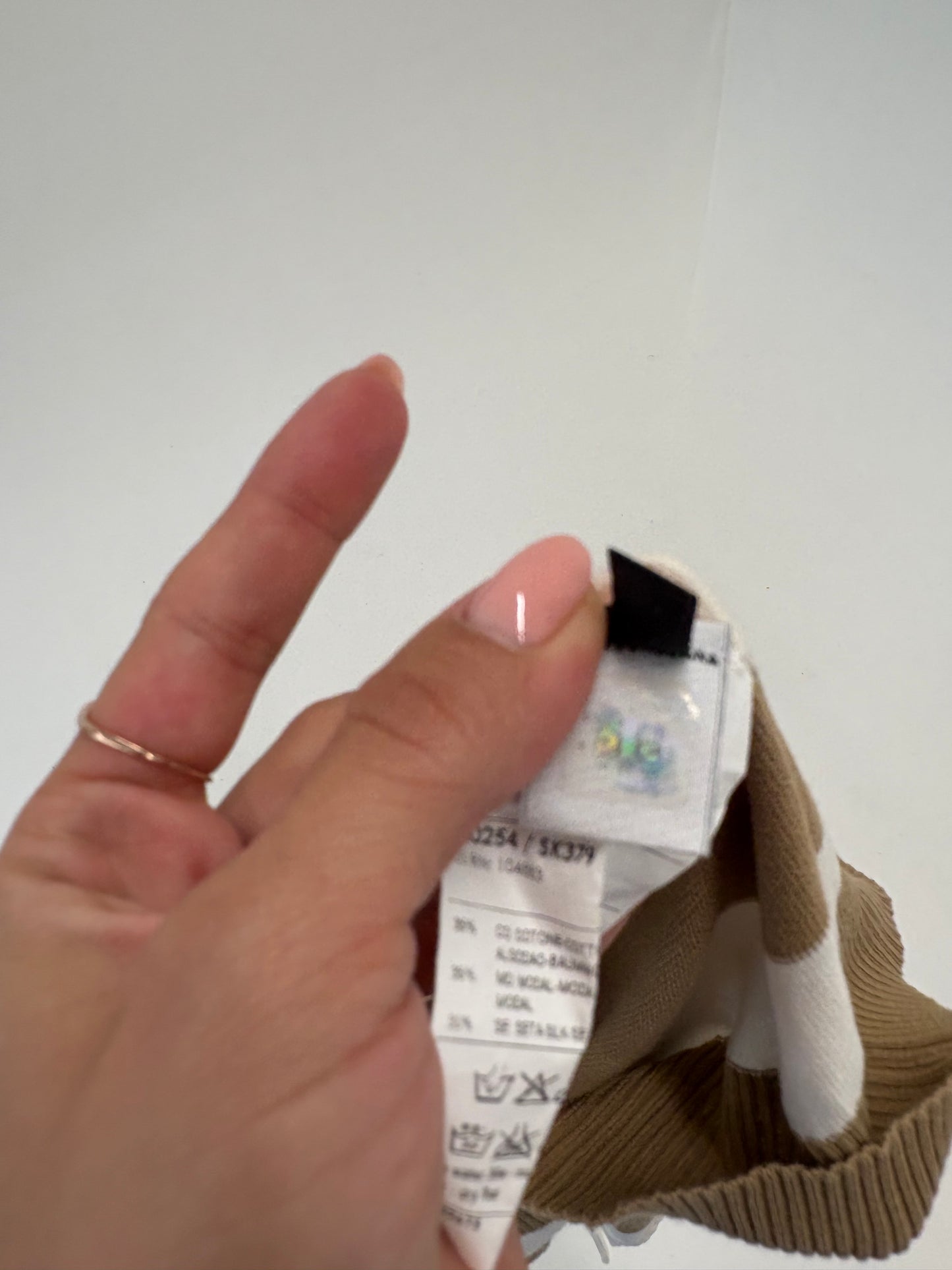 Bluză Dolce & Gabbana din jerse de mătase natural, modal și bumbac