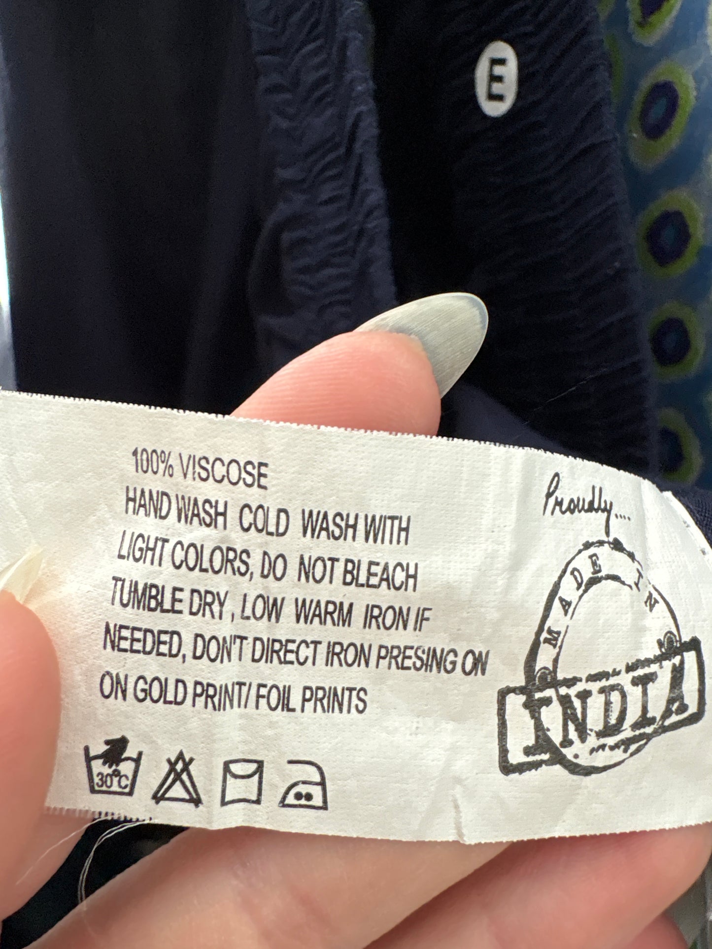 Pantaloni palazzo super vaporoși cu print auriu pudrat și talie elastică