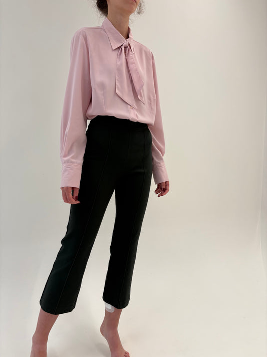 Pantaloni dark forest green modelatori petite bootcut