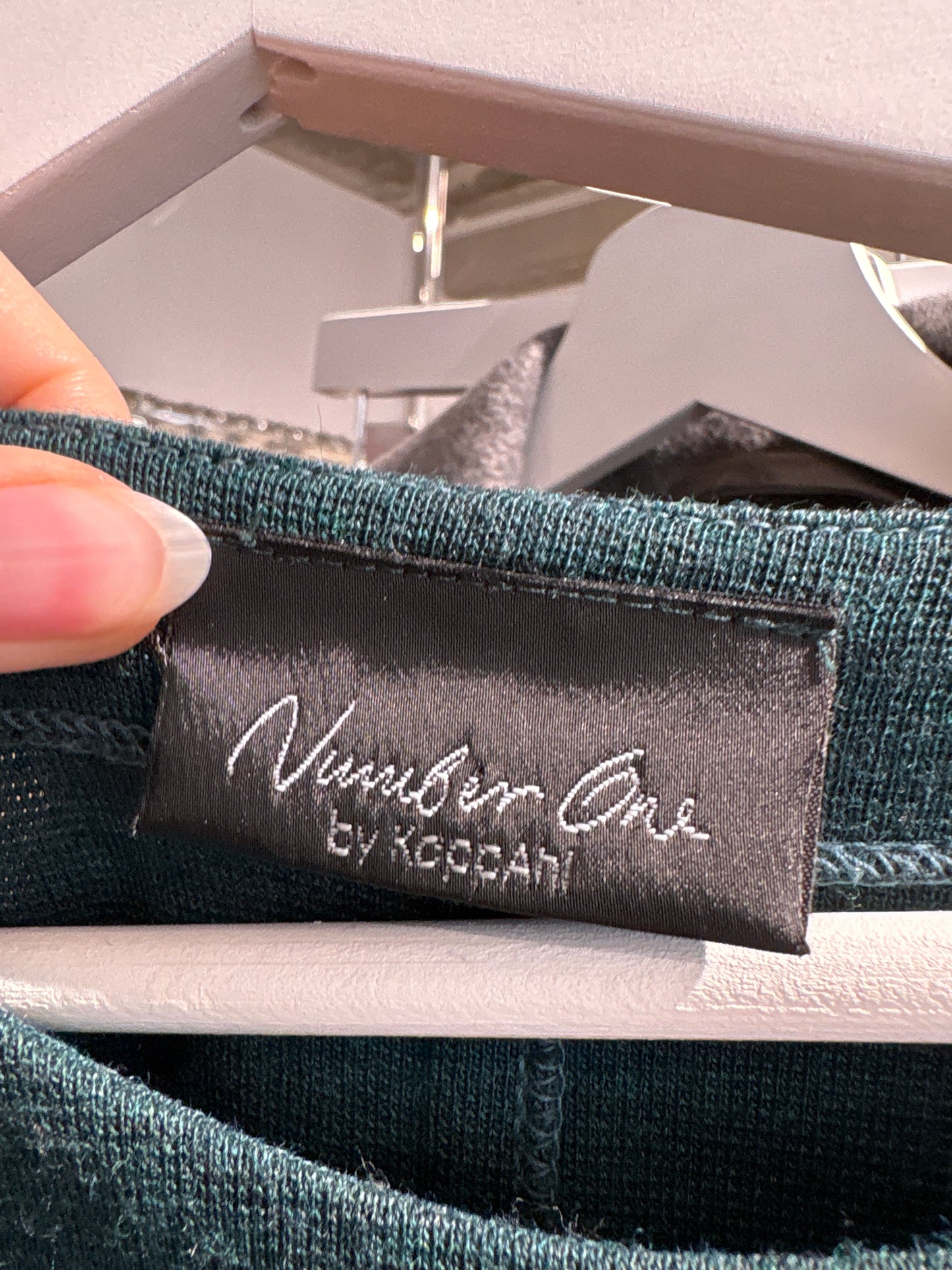 Rochie midi din tricot extrafin gros și dens de lana extragina forest green