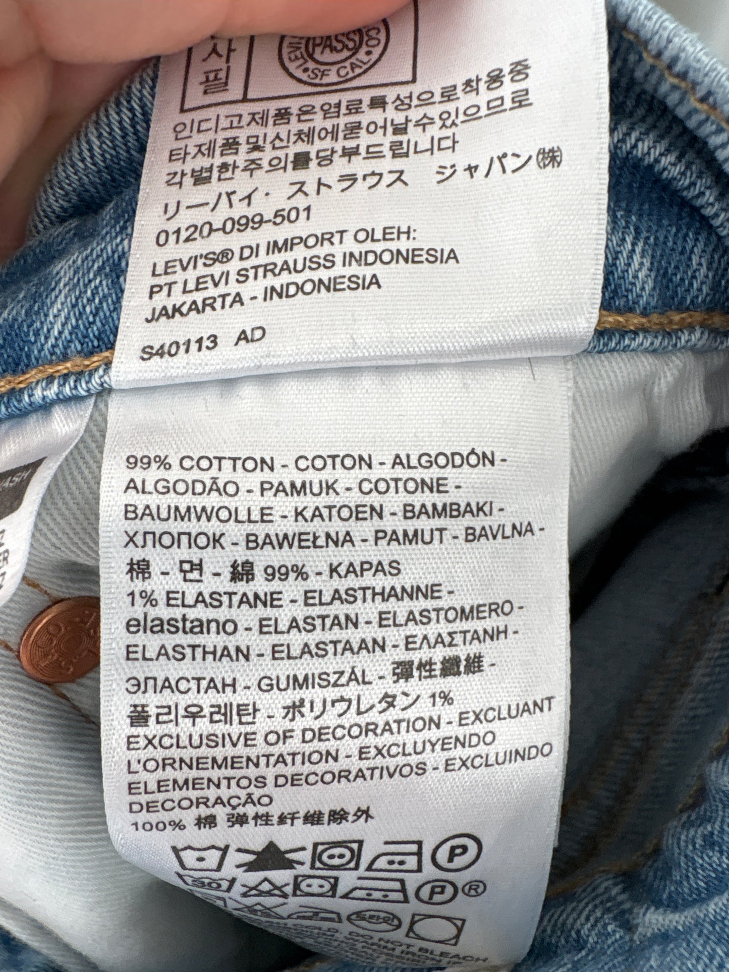 Jeans Levi’s premium modelatori