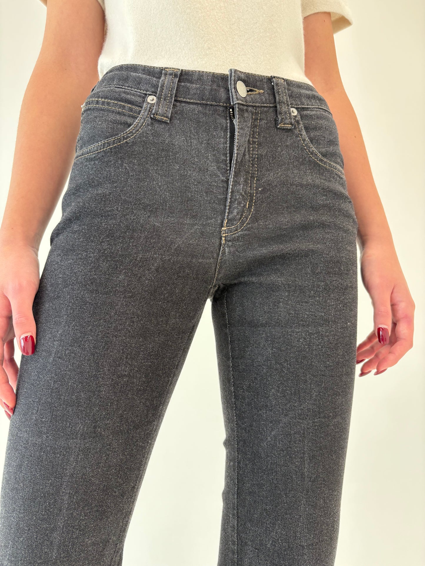 Jeans dark wash Armani modelatori