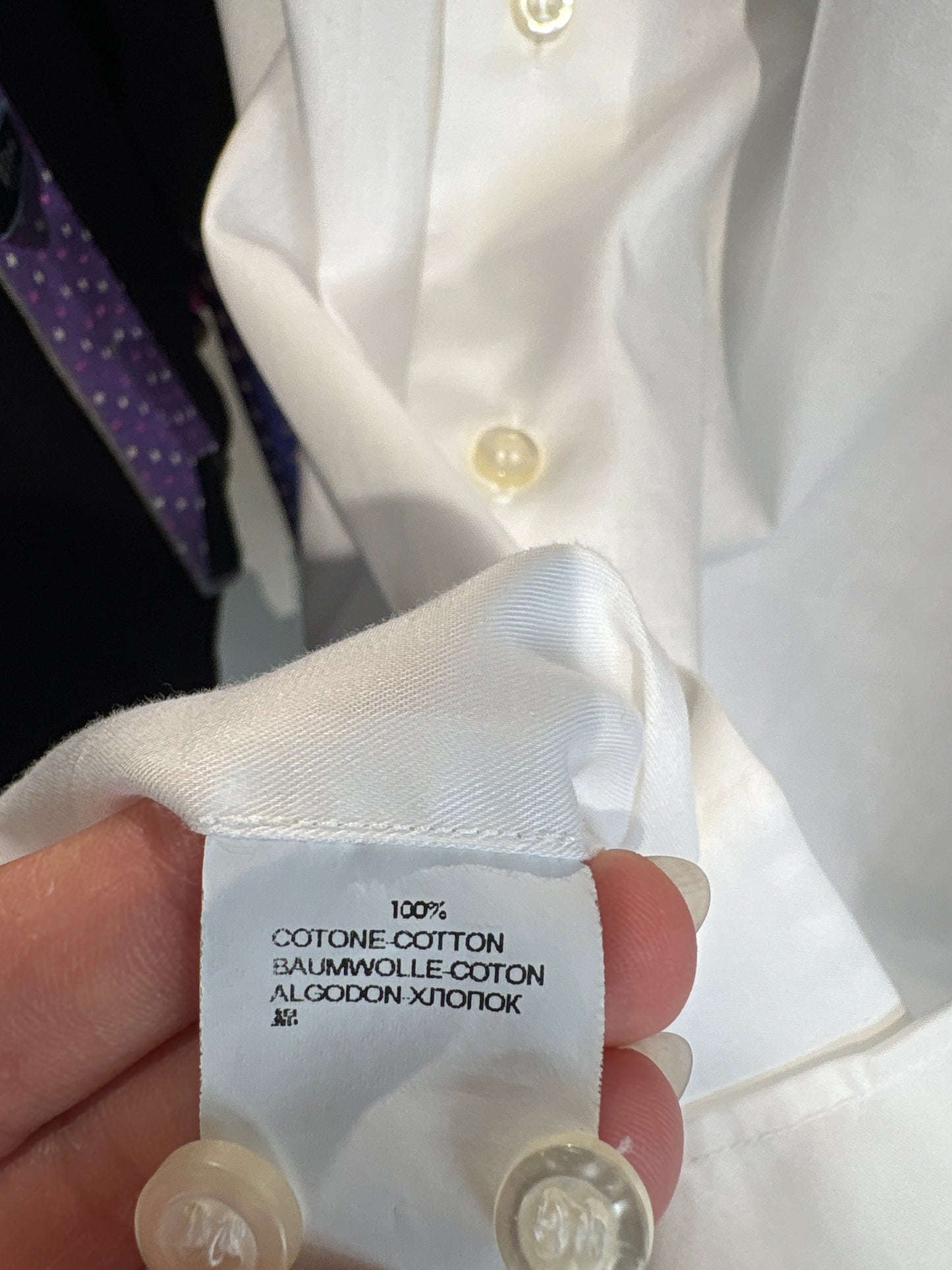 Cămașa premium italiană clasică din poplin excepțional de bumbac