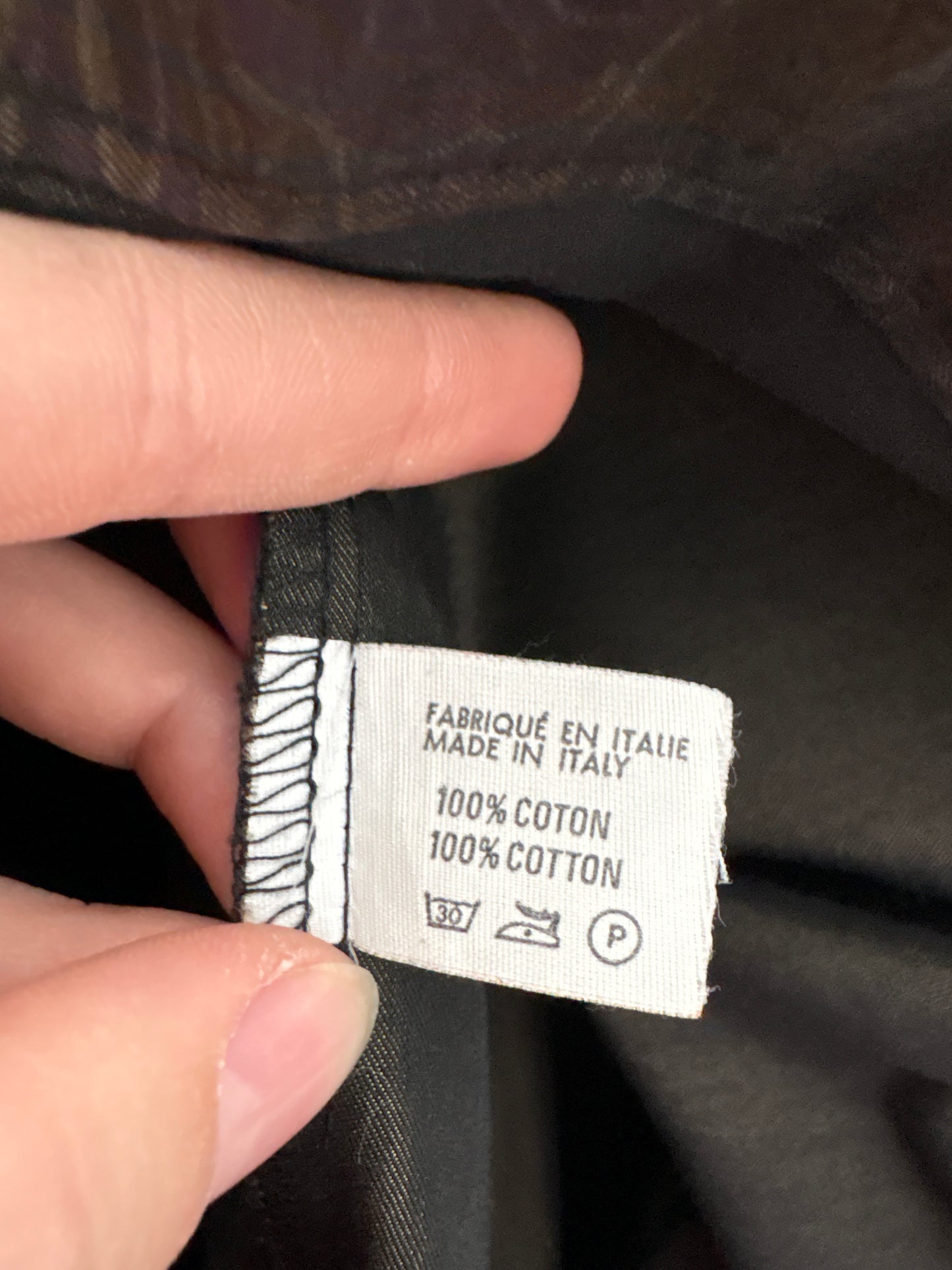 Capa impermeabilă din gabardină în stil Etro cu print specific