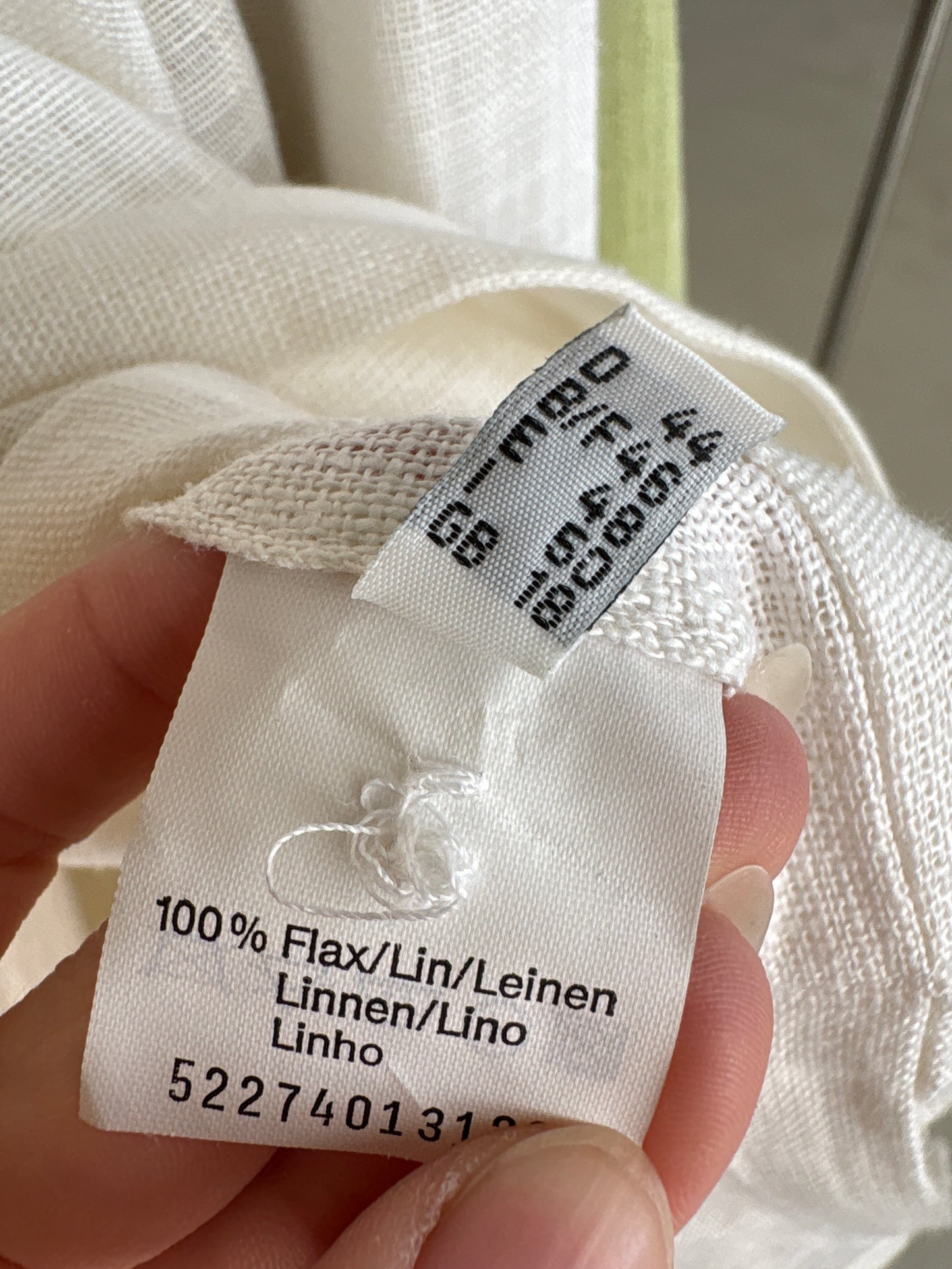 Jacheta din pânză de in în croi lejer cu influențe casual