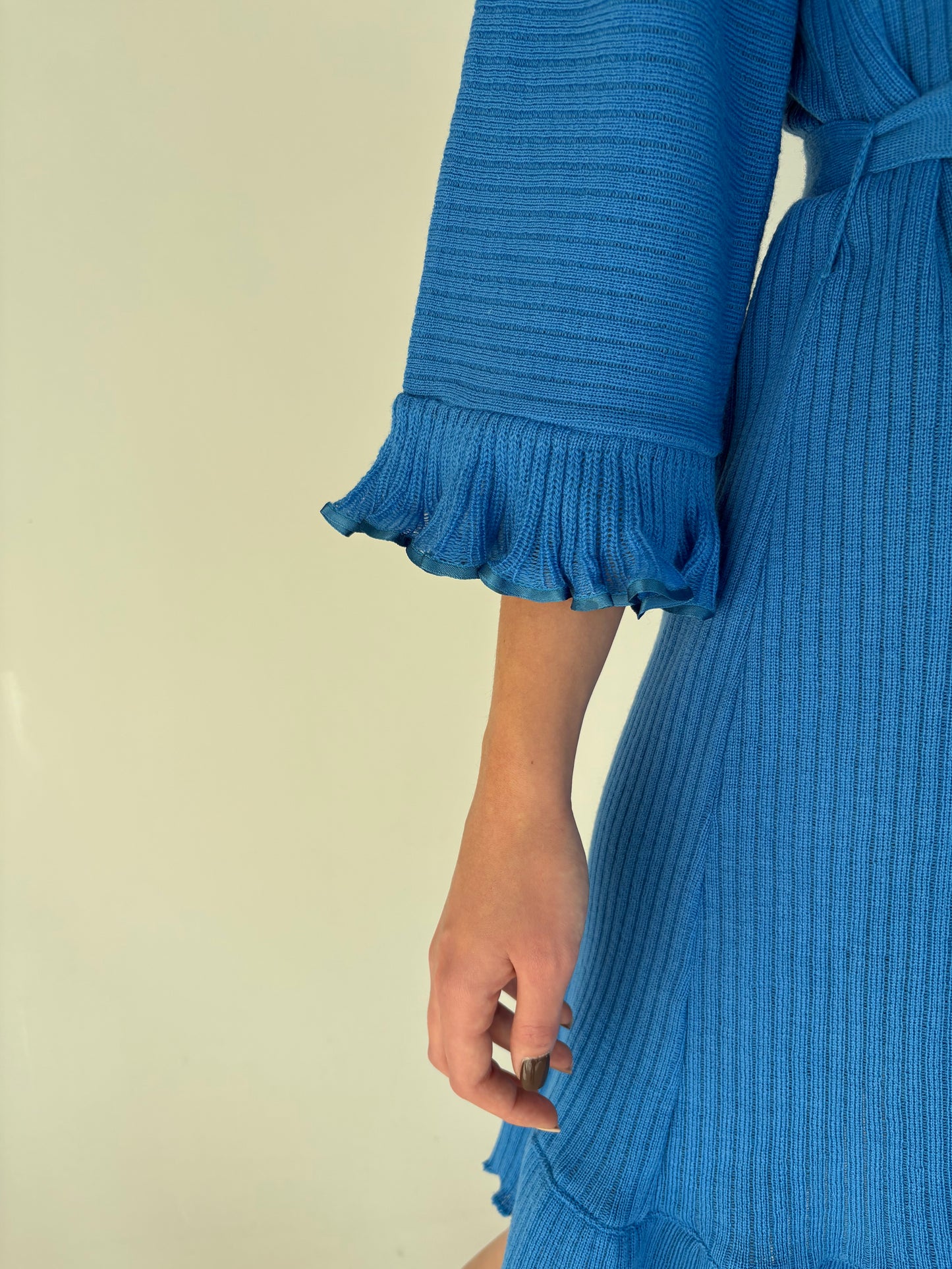Halat high end italian din lana extrafina ribbed