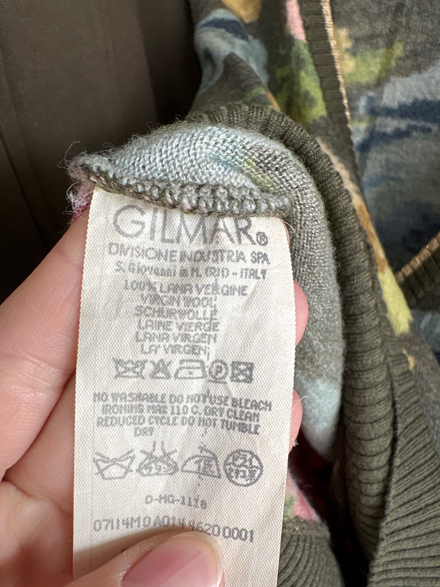 Cardigan luxury Iceberg in croi petrecut cu print floral superb