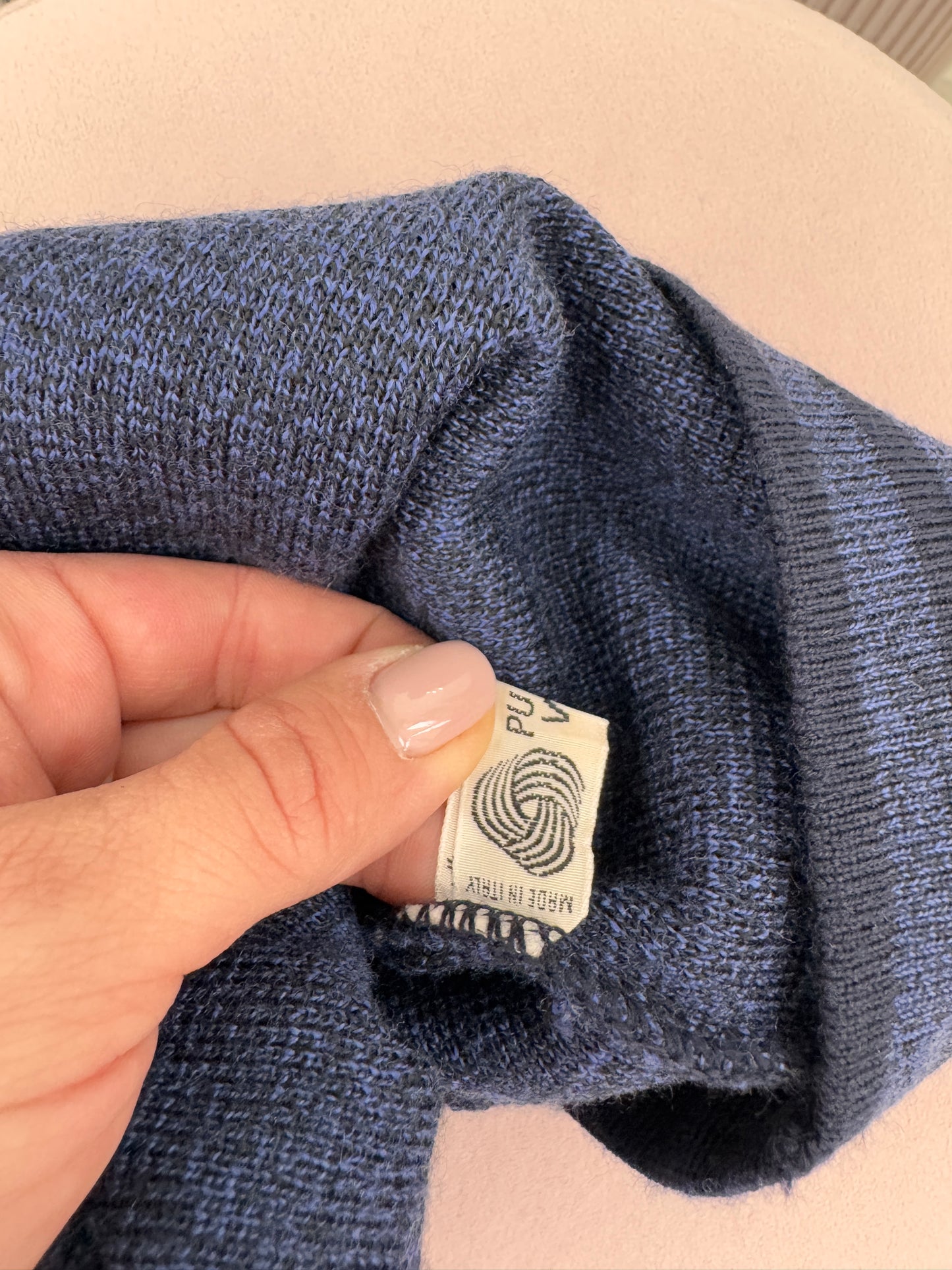 Cardigan în stil Chanel din lana pura certificată de gramaj mare