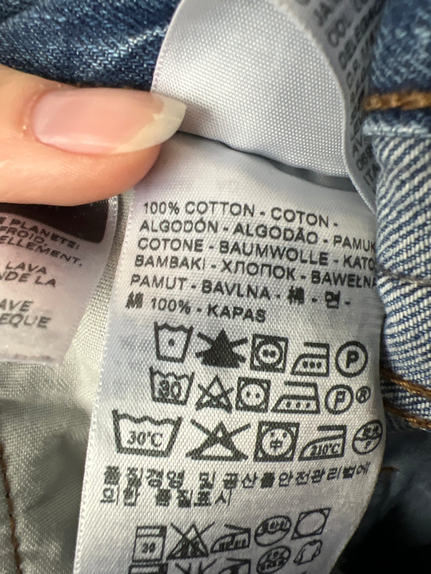 Jeanși vintage tall Levi’s