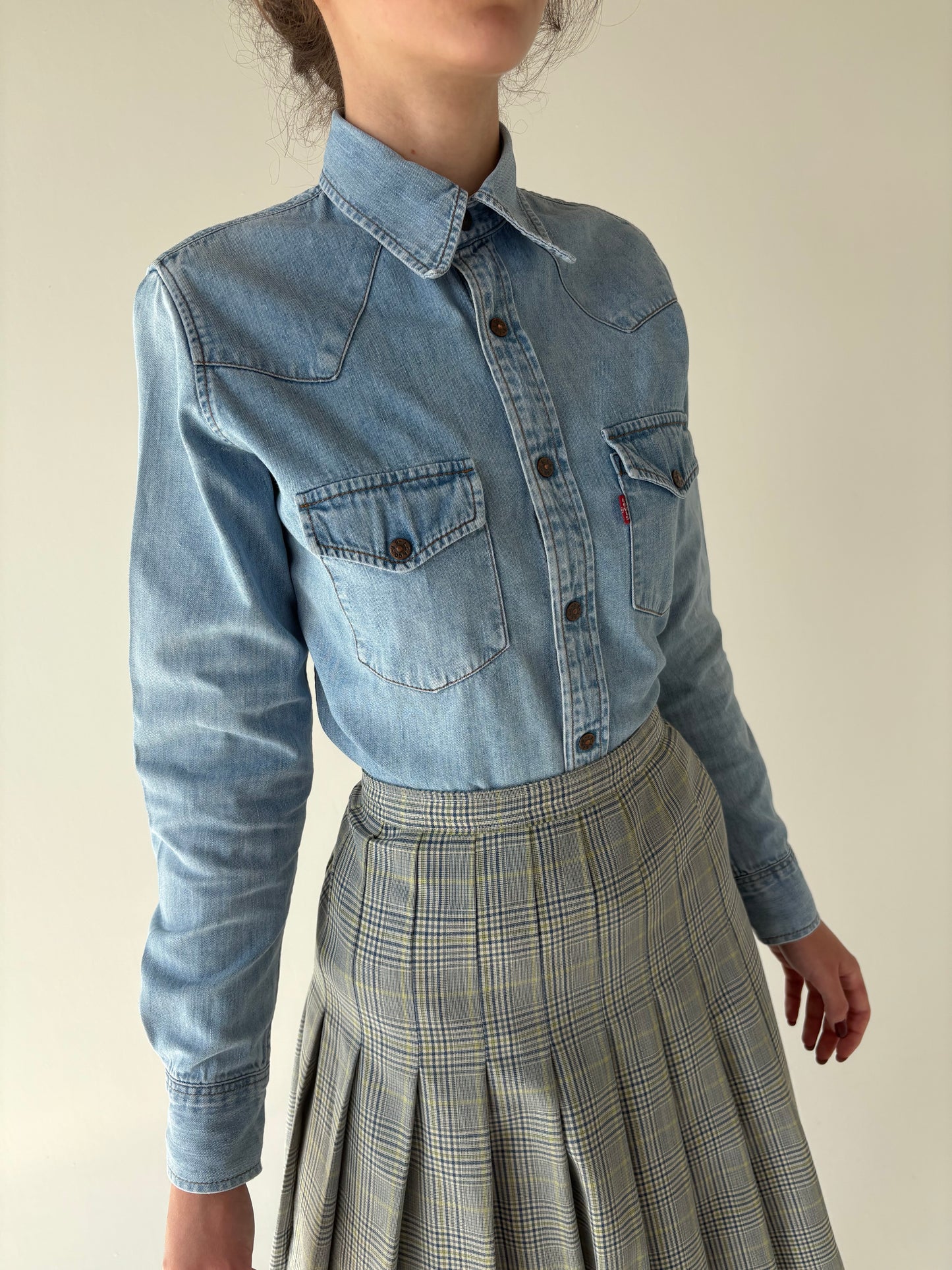 Cămașa vintage Levi’s din jeans moale