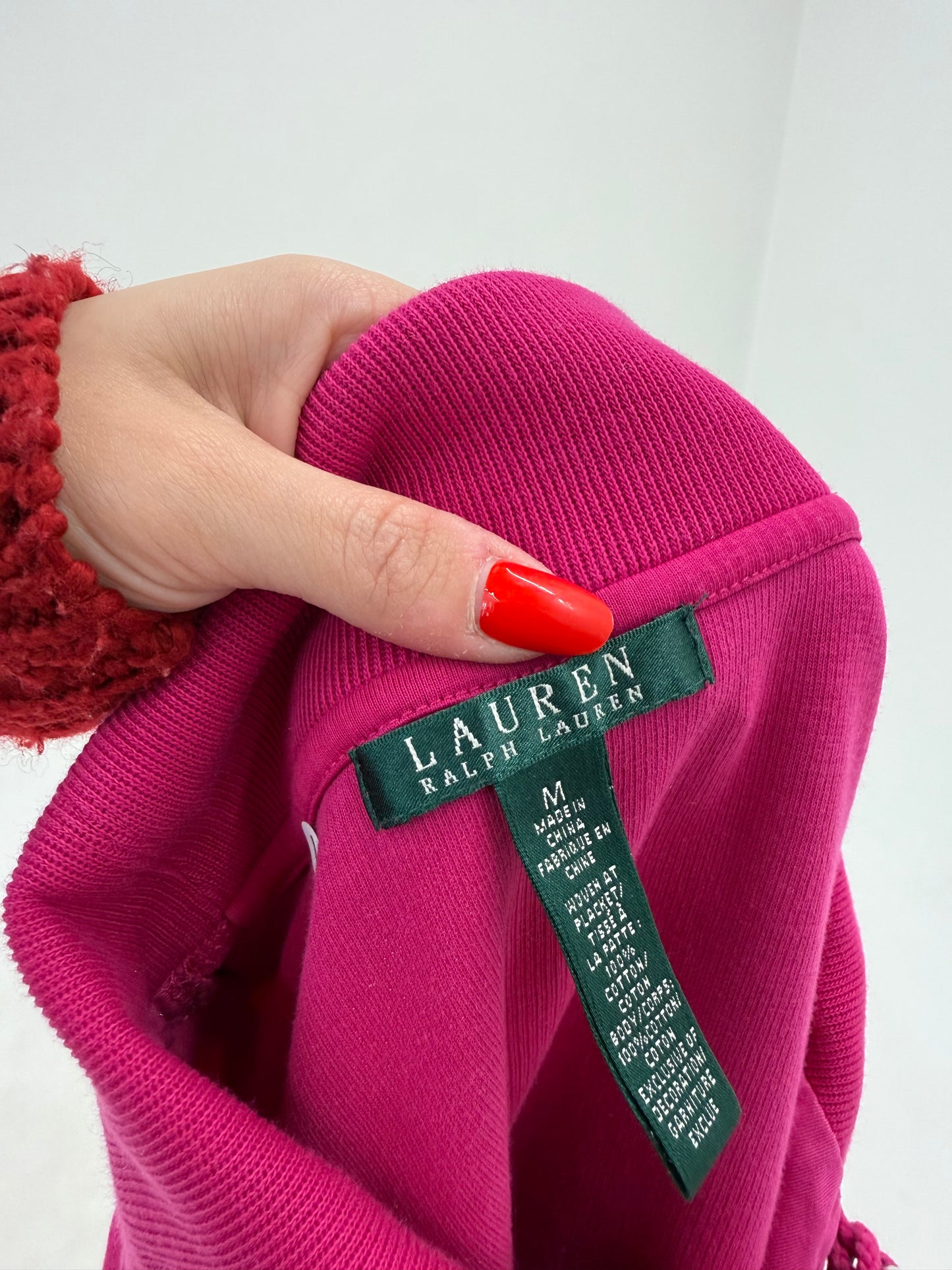 Soft knit fucsia Ralph Lauren