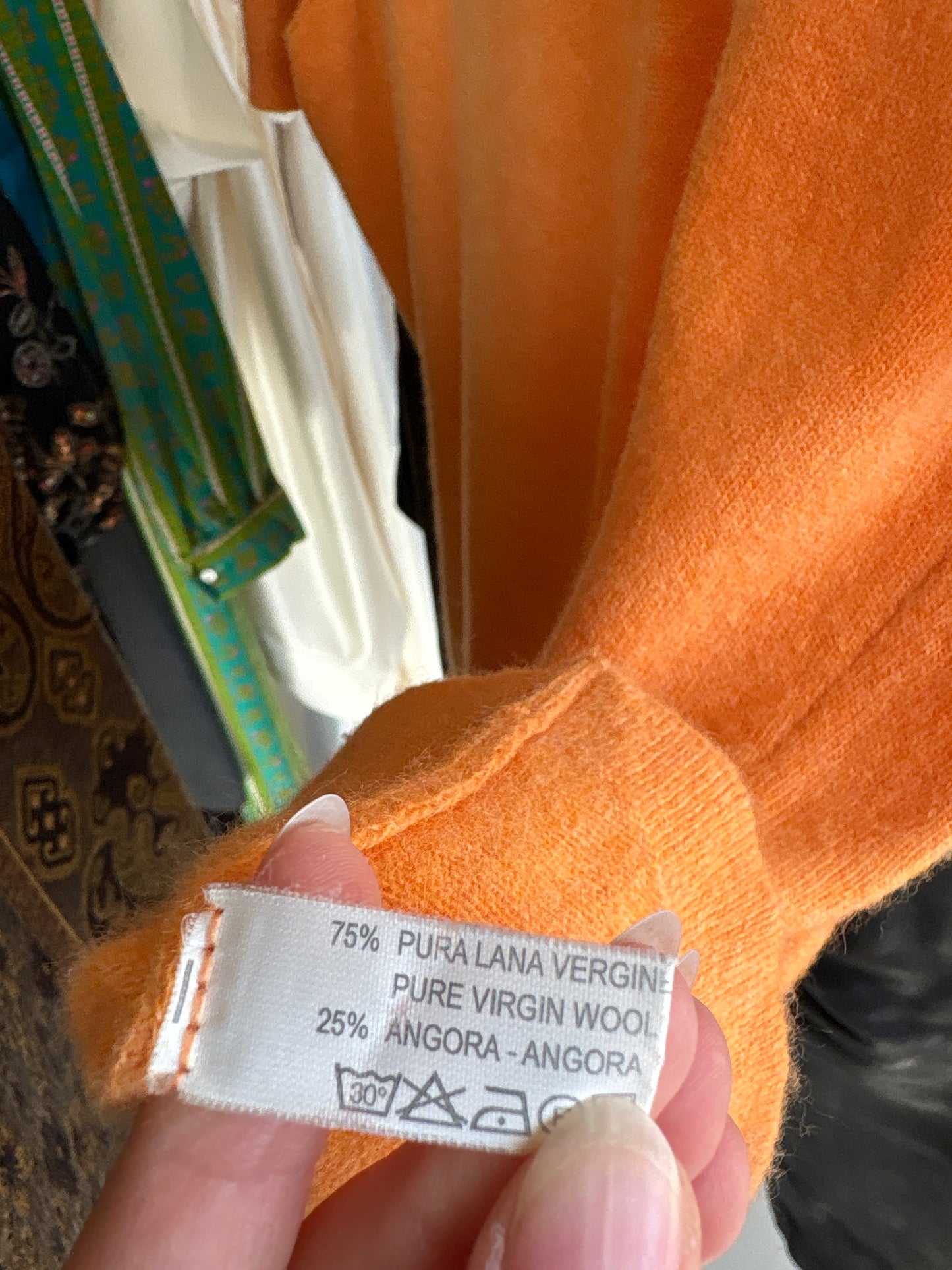 Top luxury din lana extrafina și Angora