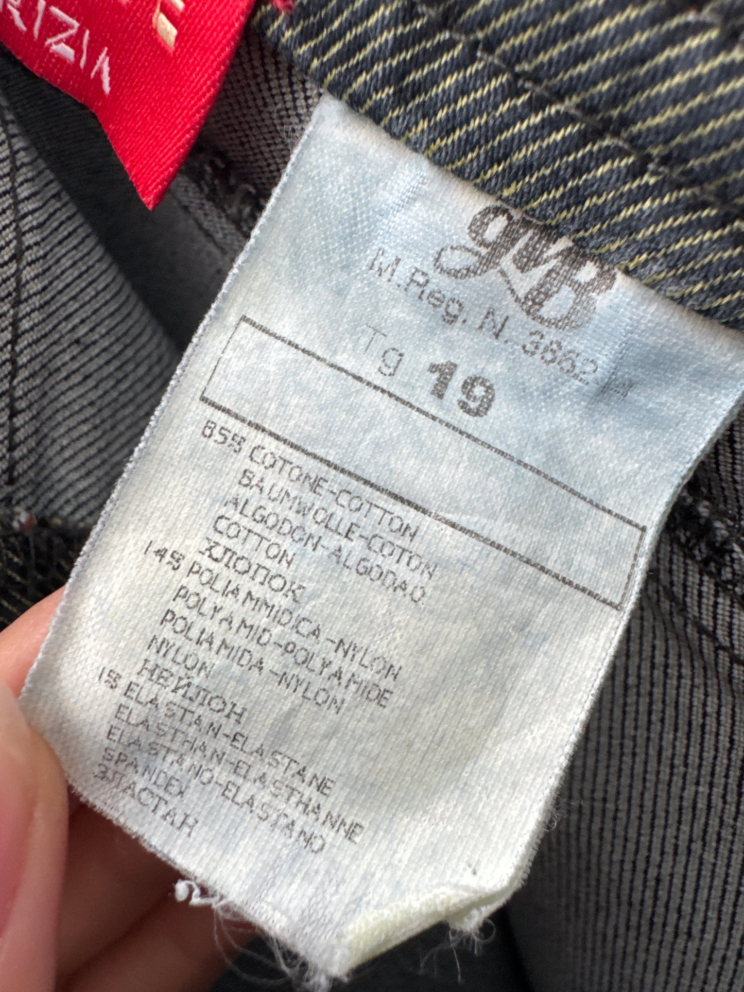 Fustă Krizia luxury de jeans ultra confort modelator green wash