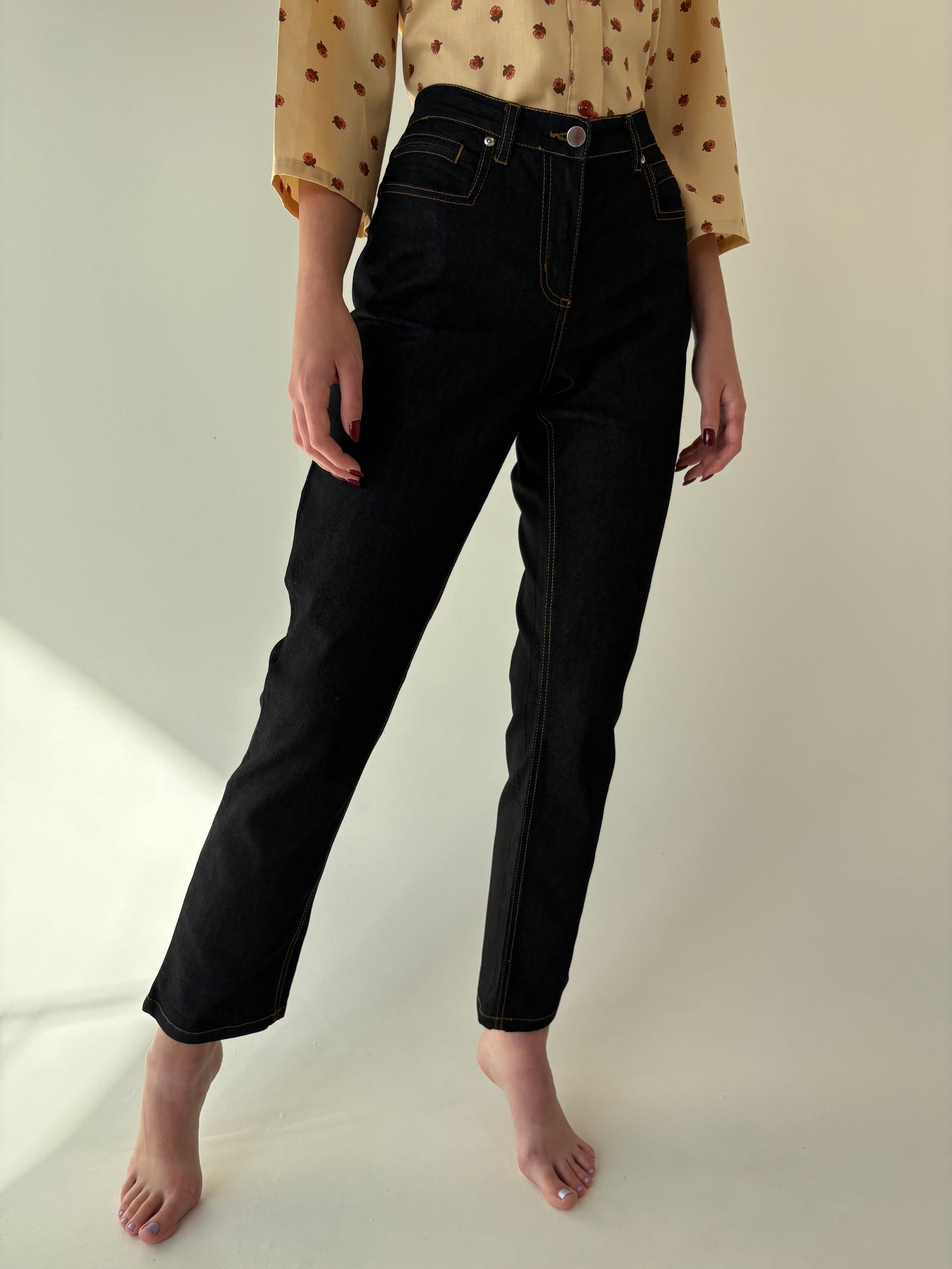 Jeans dark wash tall ultra confort modelatori