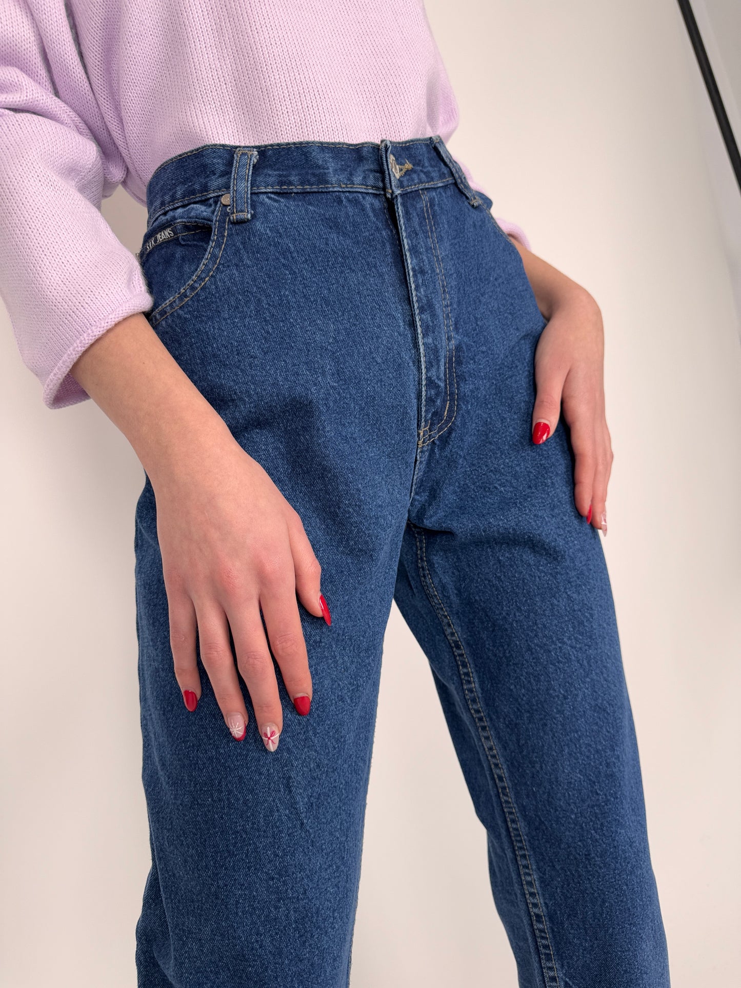 Jeanși vintage premium clasic fit & wash