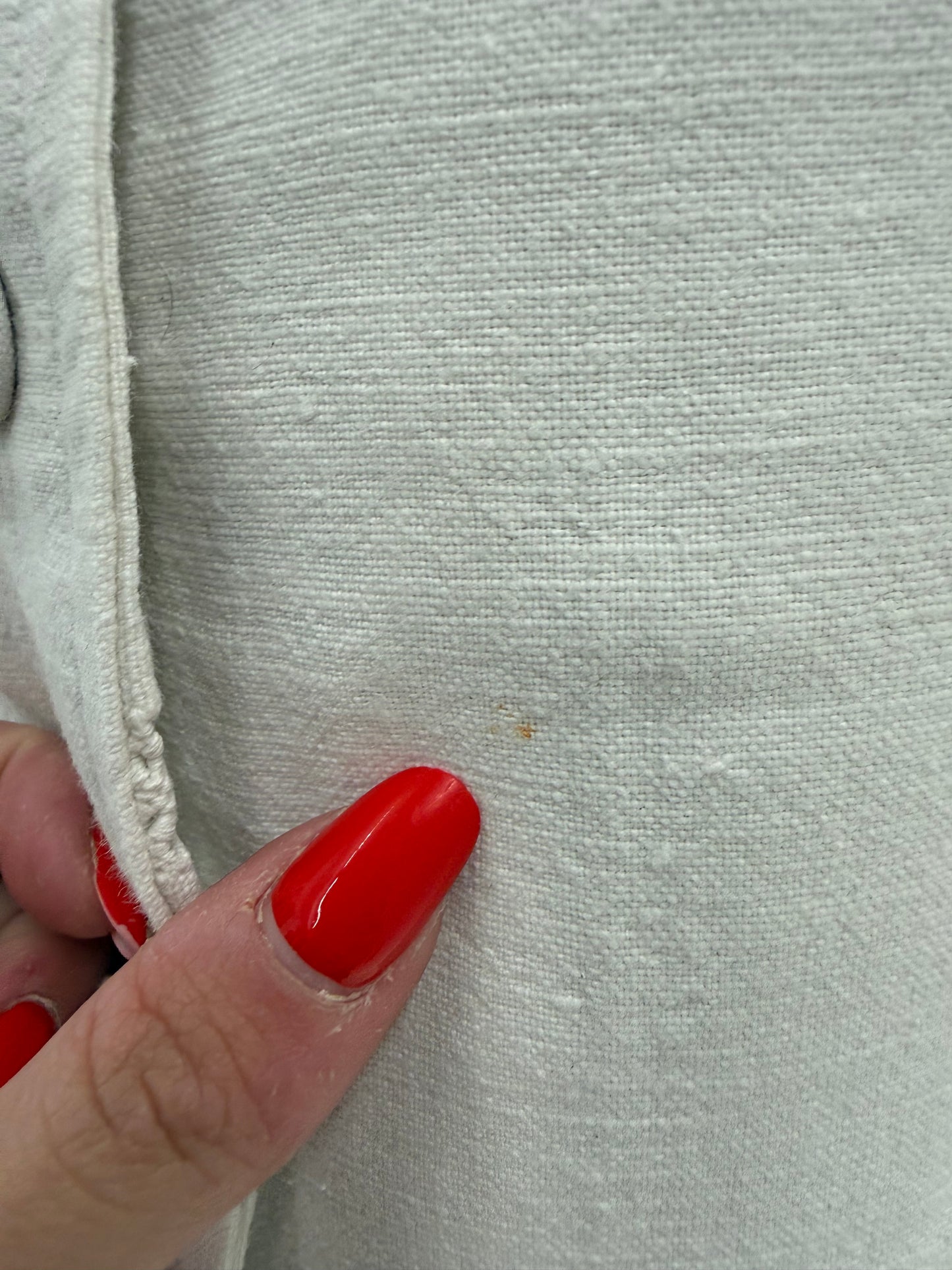 Rochie vintage din pânză grea excepțională cu broderie manuală și corsaj