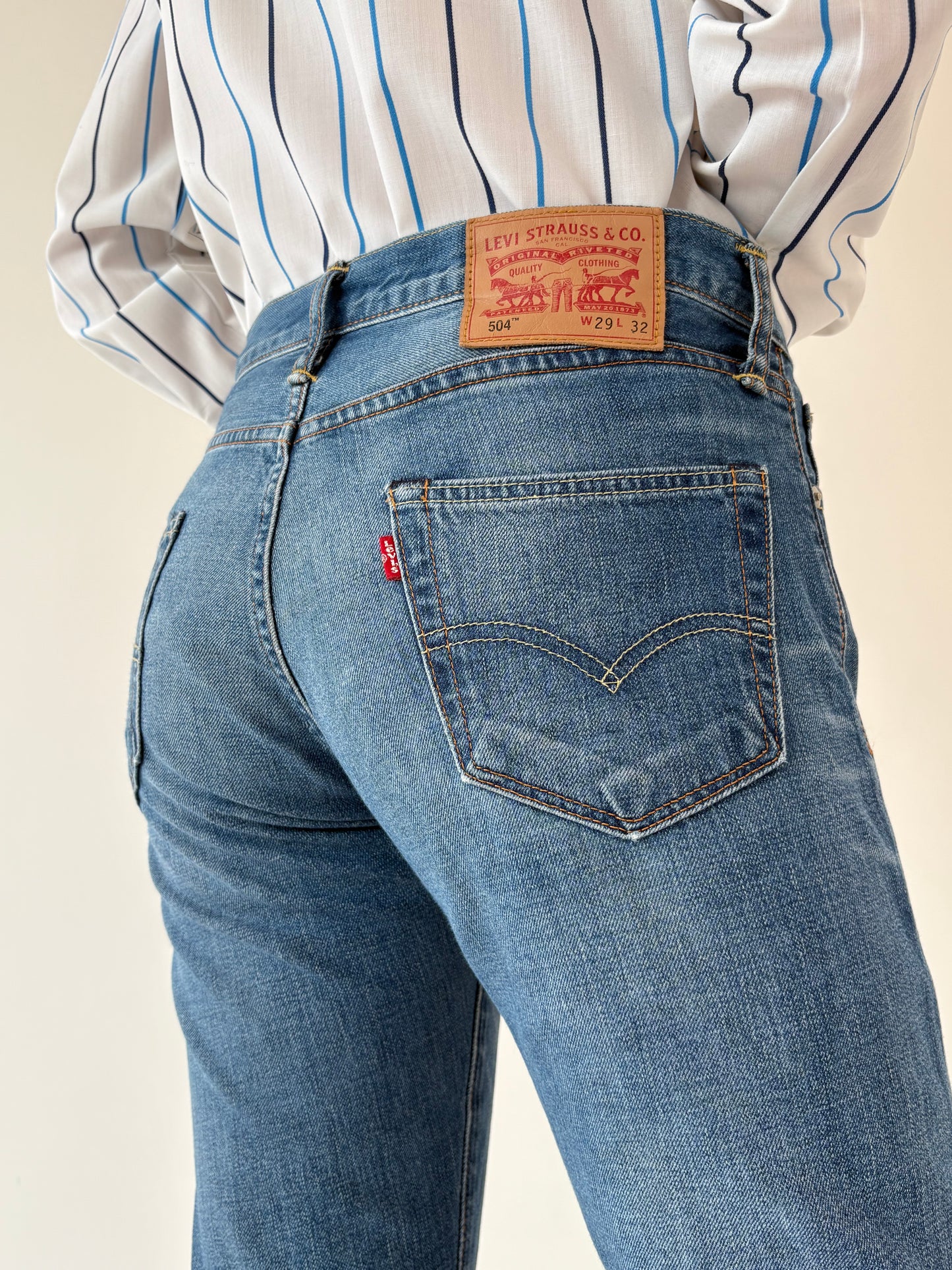 Jeans Levi’s 504 classic wash