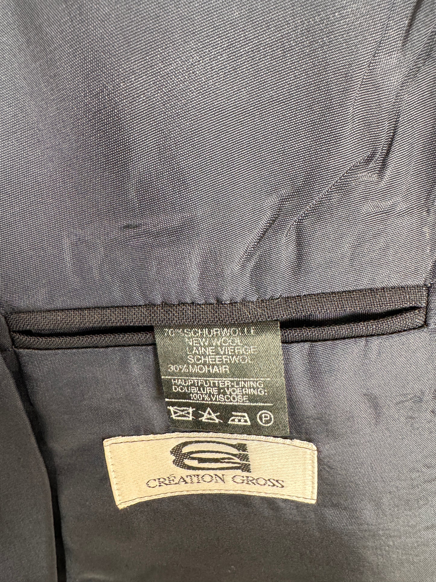 Sacou smoking dark Navy de ceremonie din stofă luxury