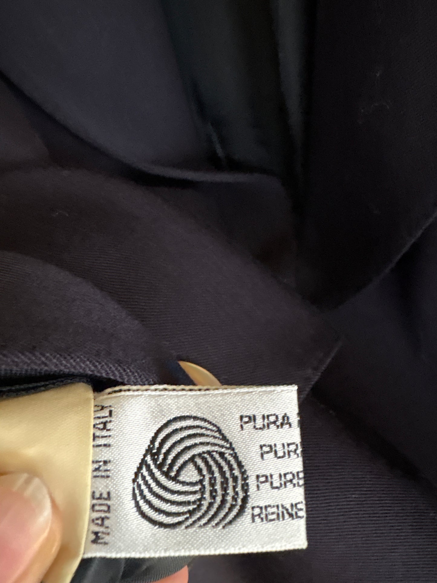 Sacou petite italian din lana pura extrafina certificata ușor structurată