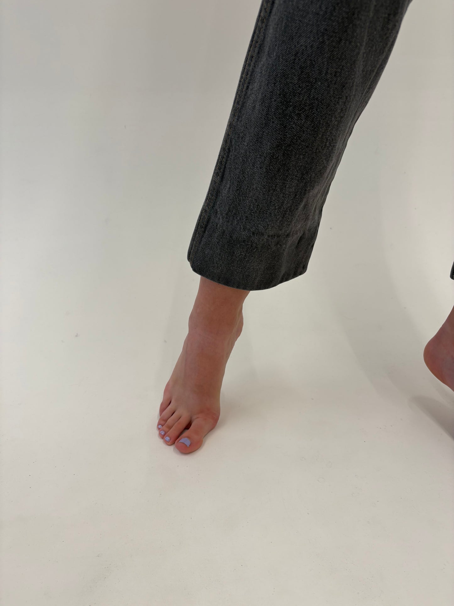 Jeans vinatge cu talie ultra înaltă mom fit