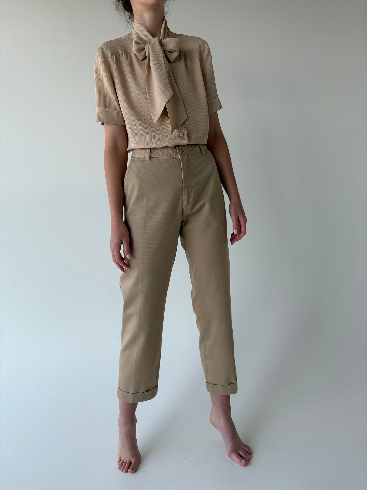 Pantaloni luxury Etro chino camel