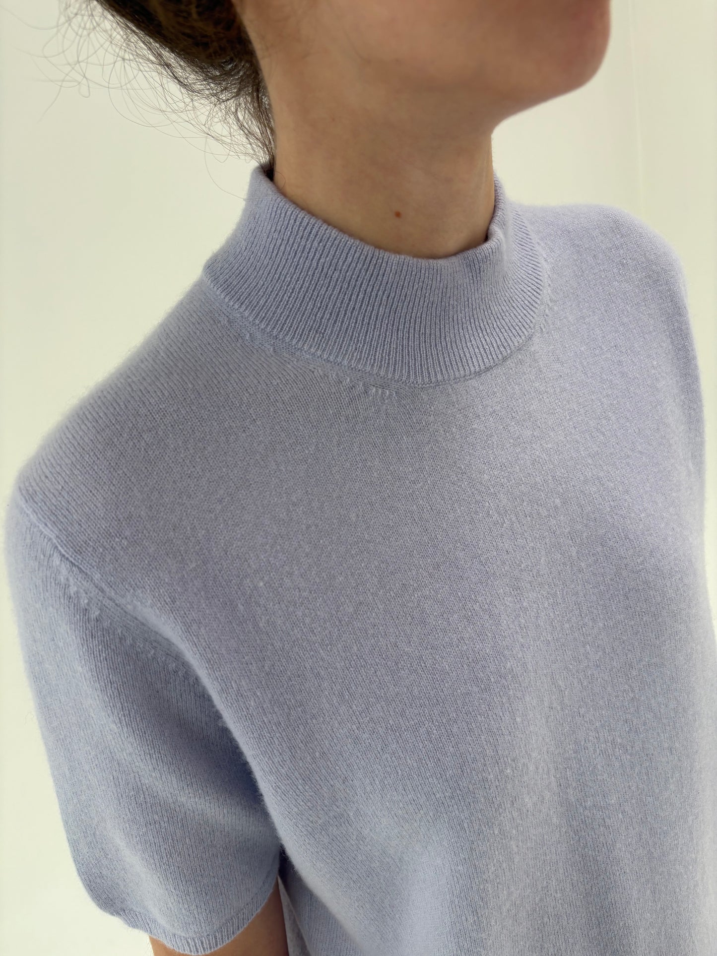 Maleta din cașmir multiply high end light lavender