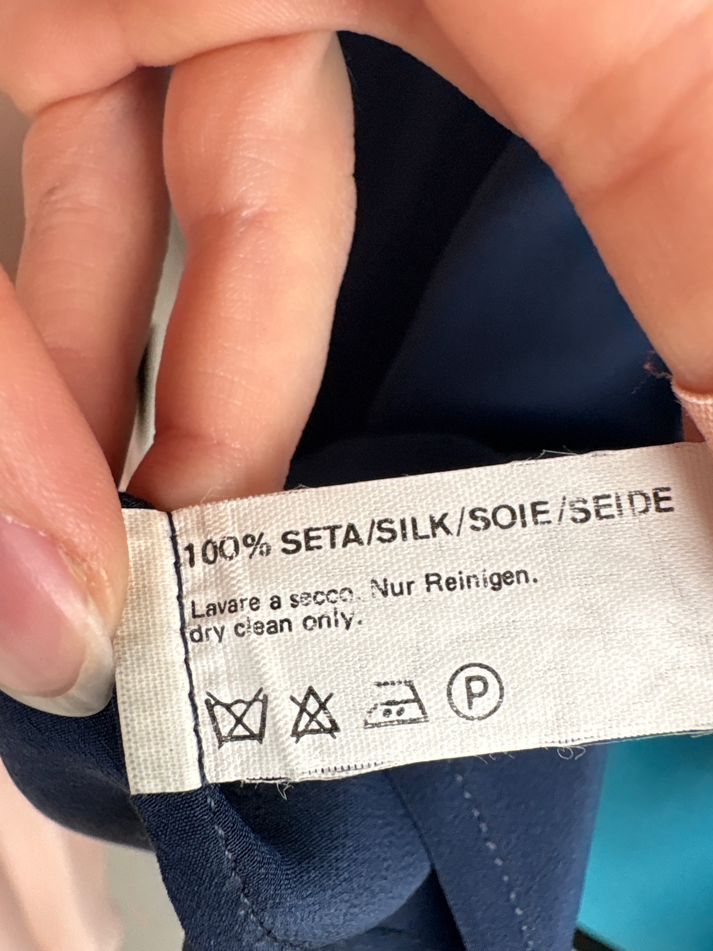 Top din mătase naturală l