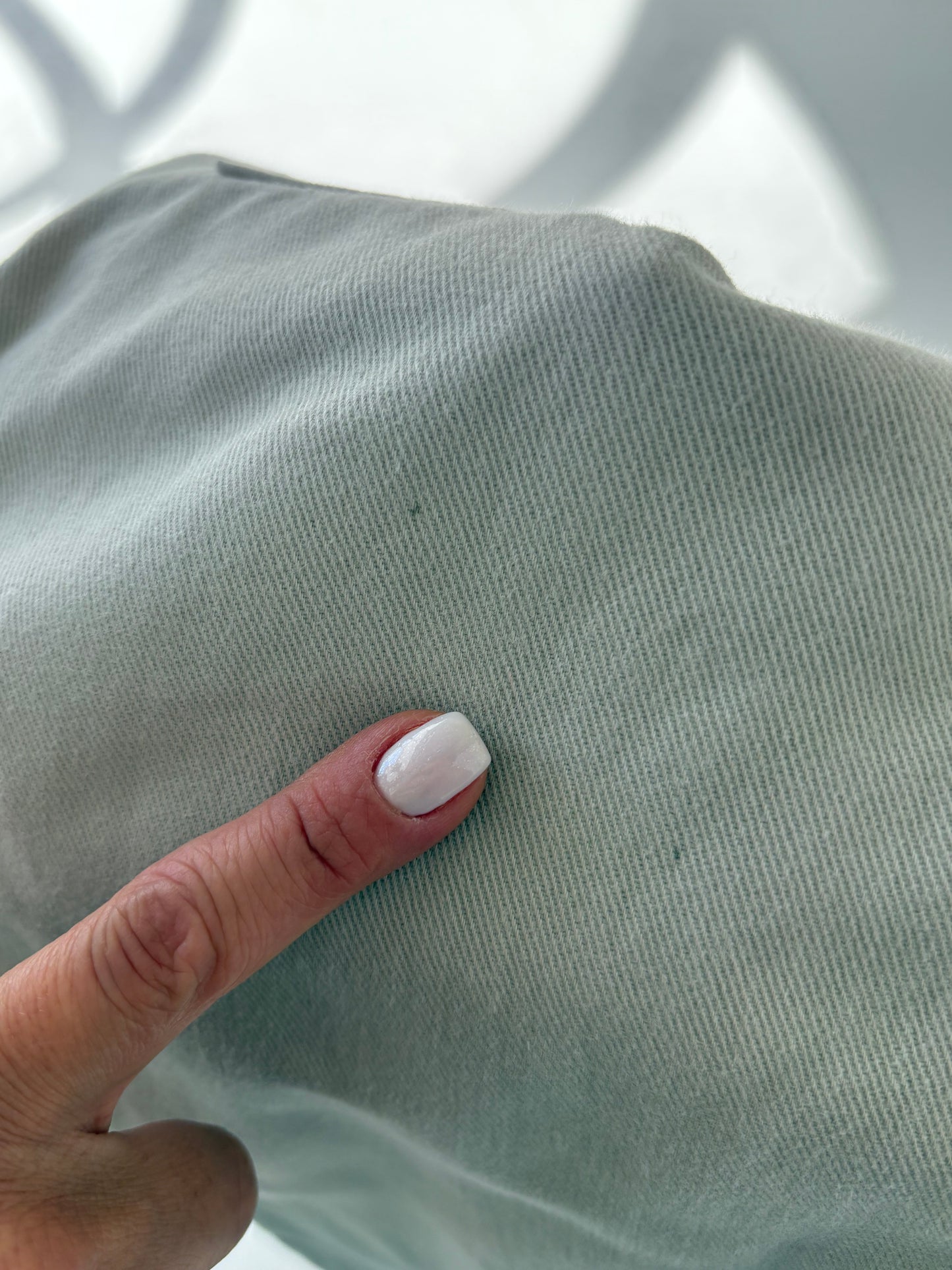 Jeans premium vintage petite light nude  din jeans plin cu talie înaltă