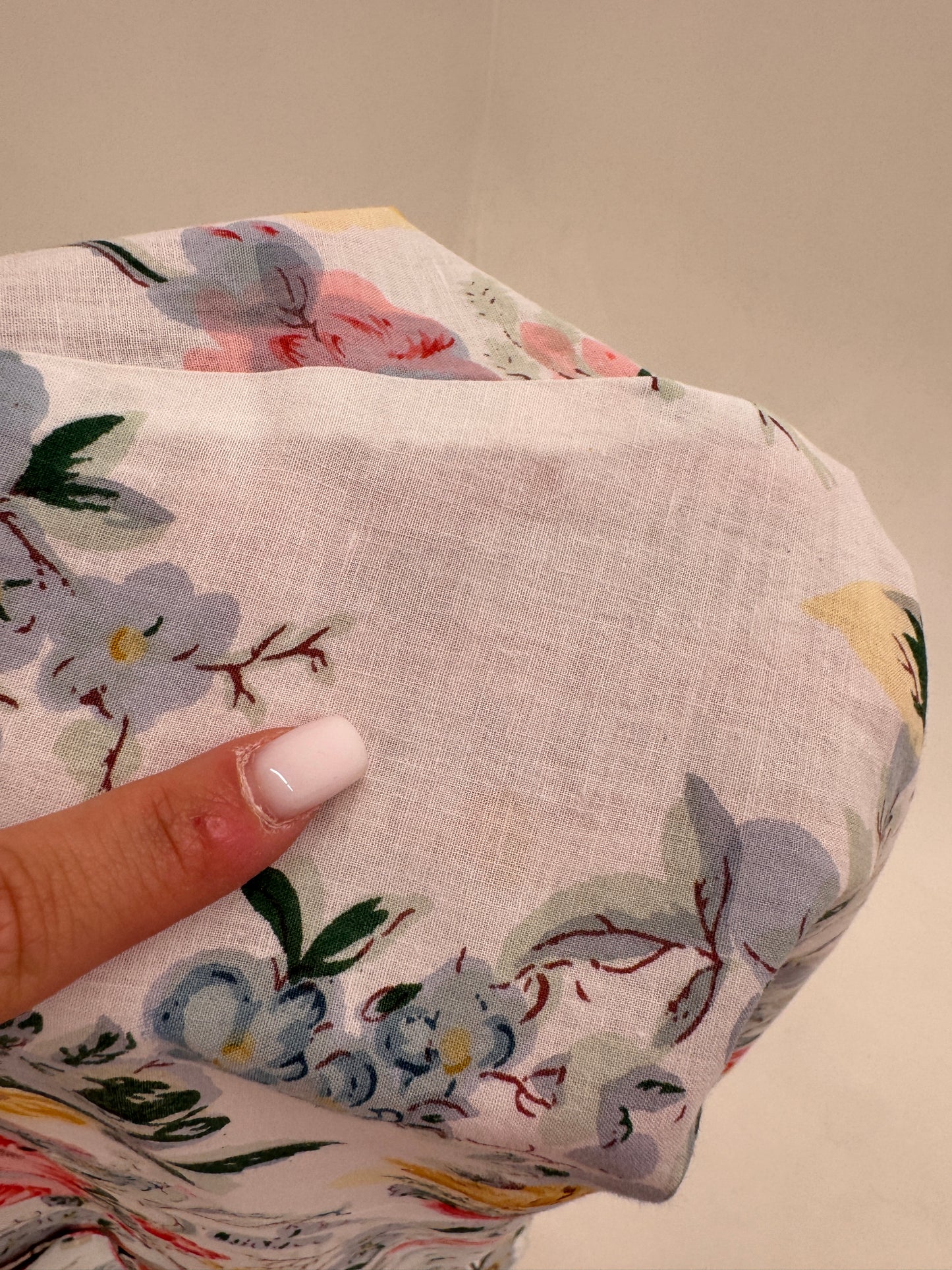 Rochie vintage cu print floral superb din cea mai fină panzica de bumbac