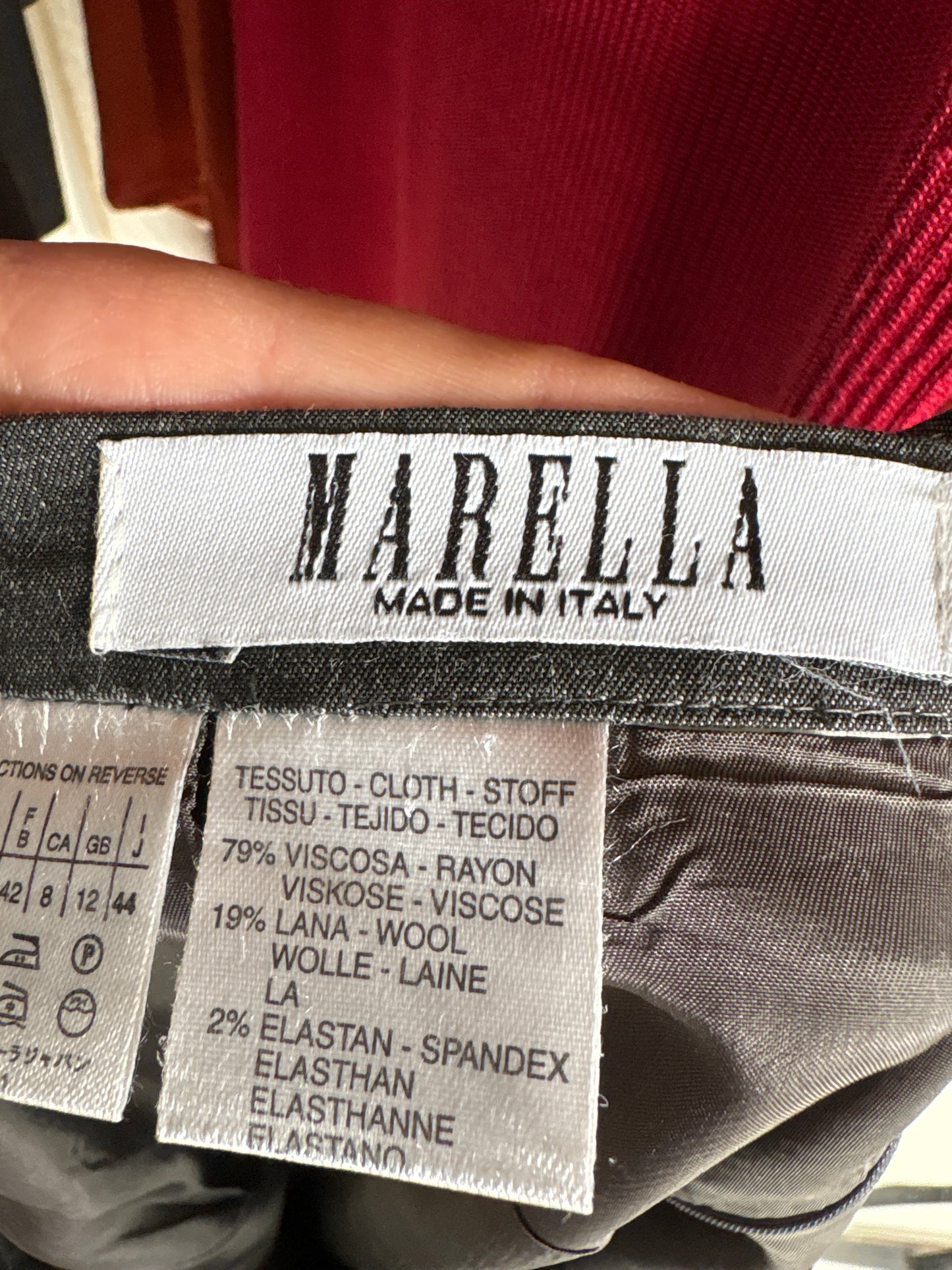 Deux piece Marella by Max Mara în cori clasic din stofita extrafina