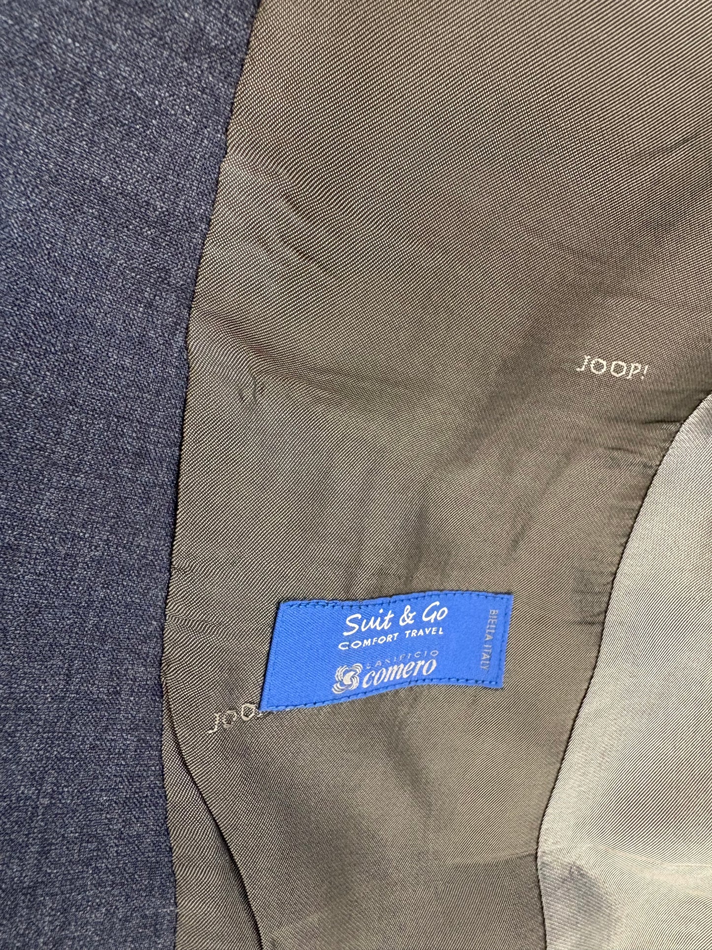Sacou luxury Joop din lanita pura jeans blue