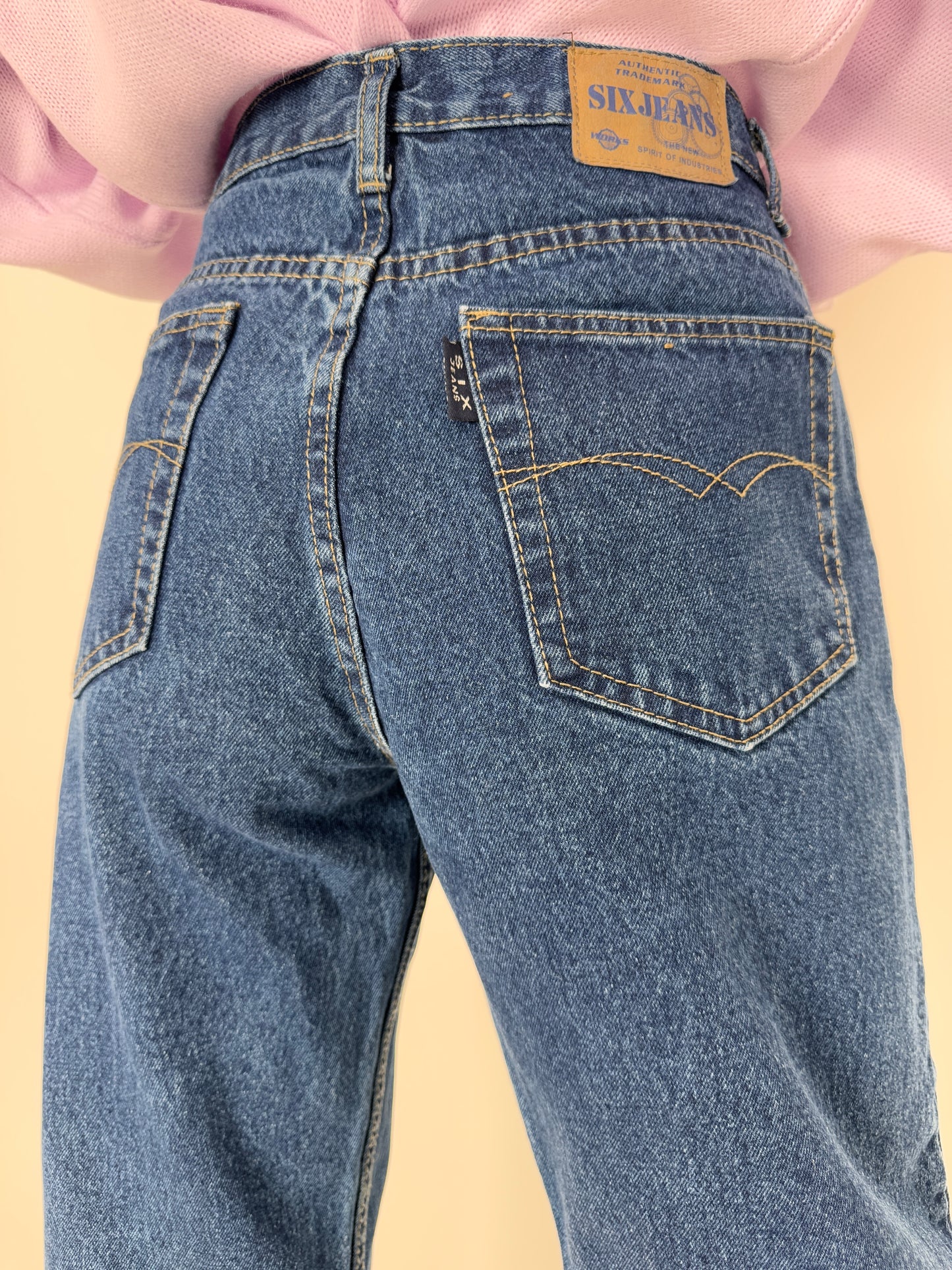 Jeanși vintage premium clasic fit & wash