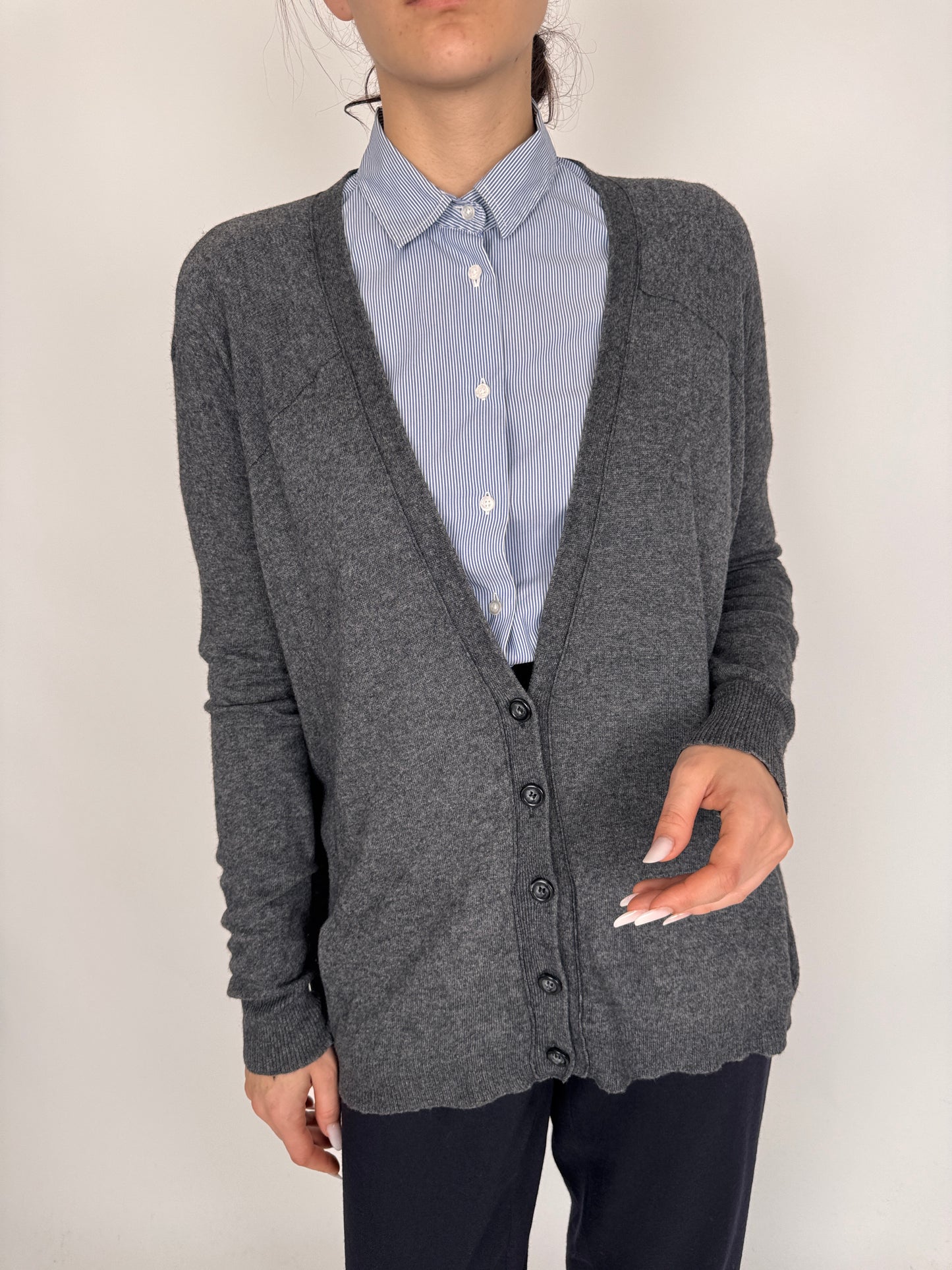 Cardigan luxury Trussardi din lana extrafina
