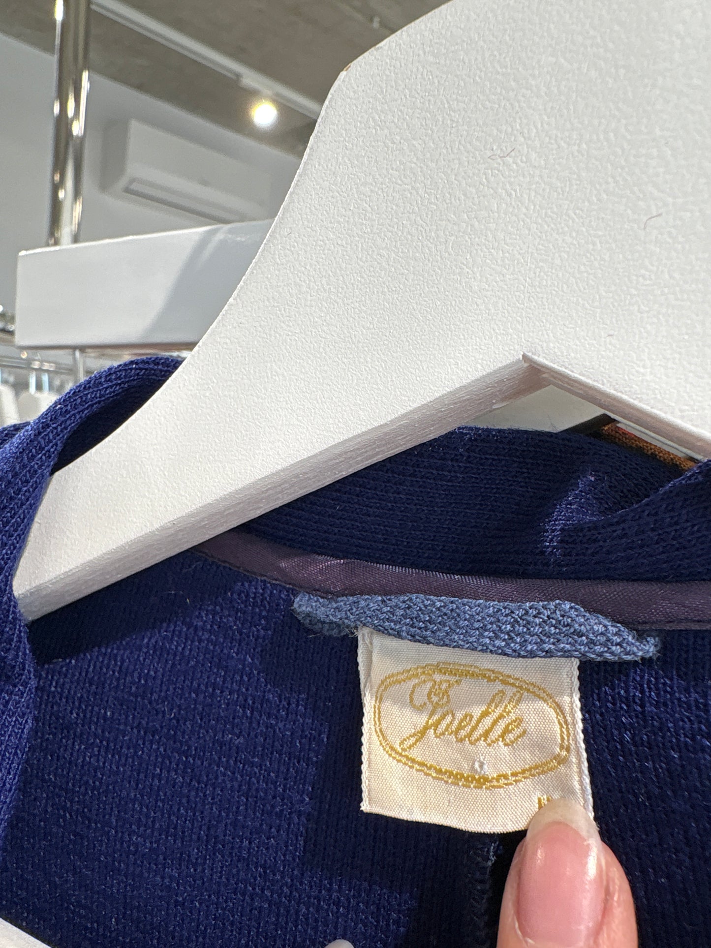 Halat premium vintage italian din jerse