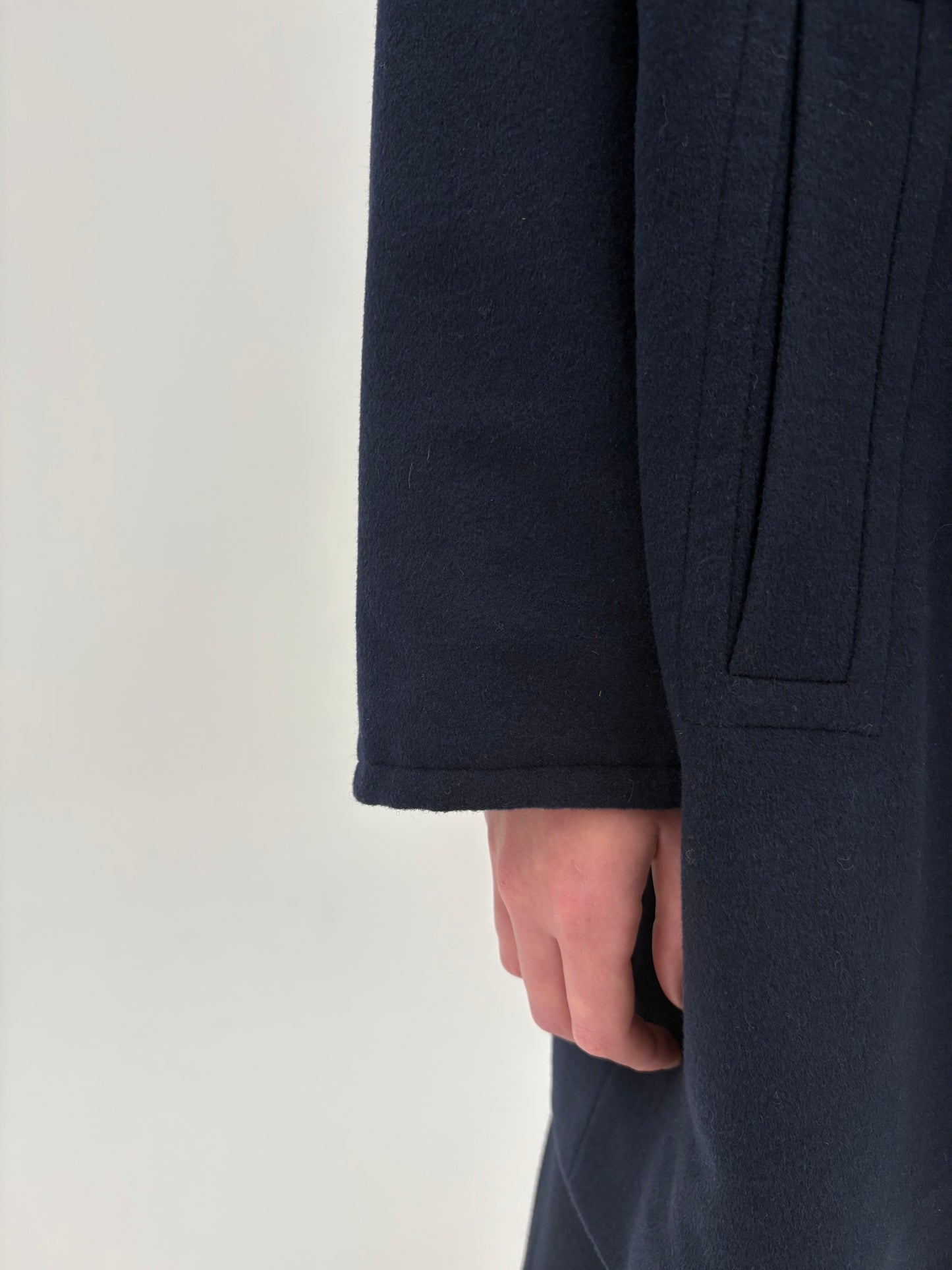 Palton luxury vintage Mondi by Escada din cașmir, Angora și lana