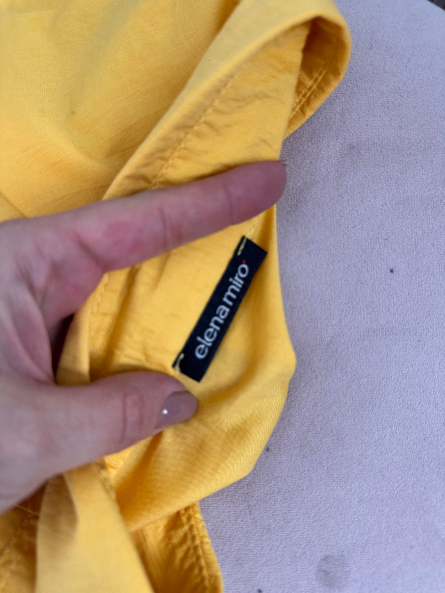 Cămașa de brand luxury plus size Elena Miro no iron