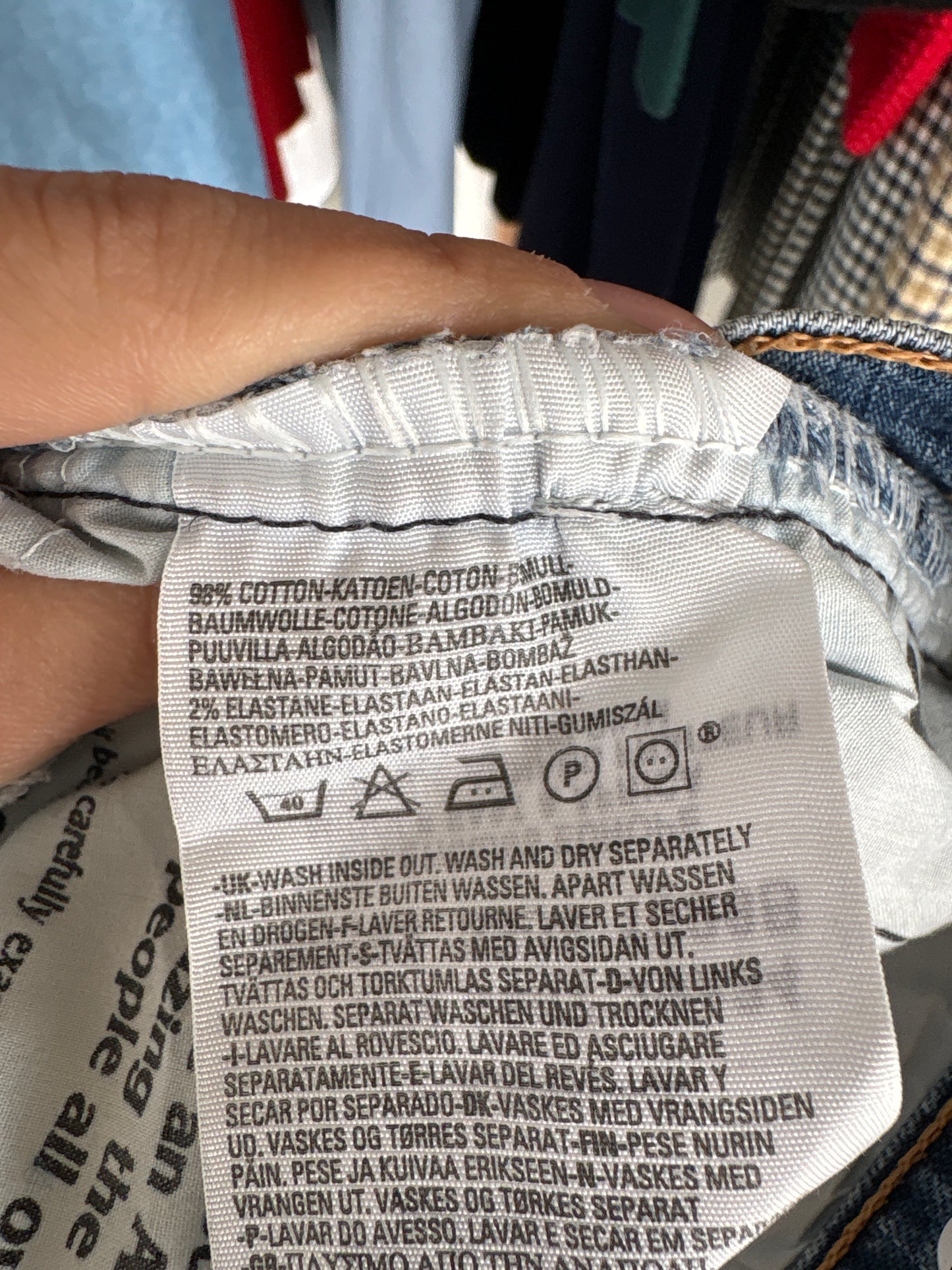 Jeans Levi’s tall bootcut clasic wash cu un touch de elastan