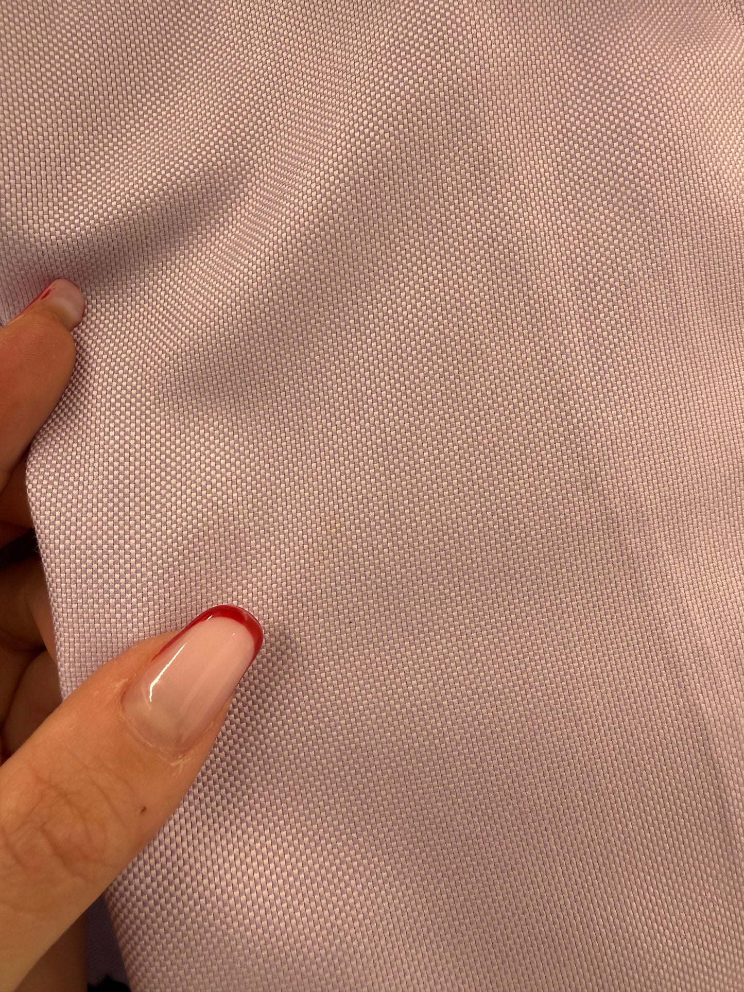 Cămașa high end italiană din poplin gros lucios de bumbac lavandă